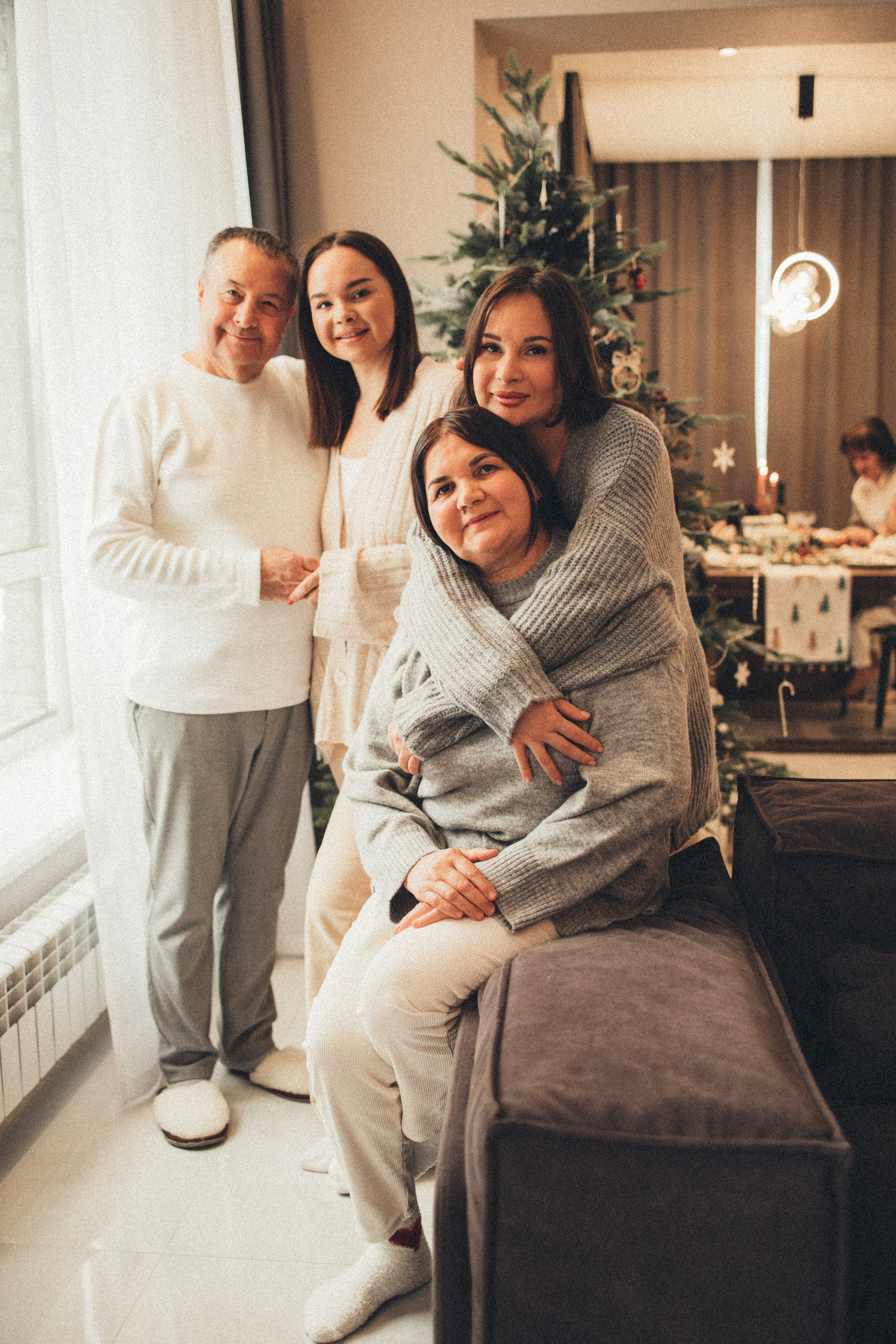 Рождественский ужин. Семейный lifestyle фотограф в Казани Ксения Верясова