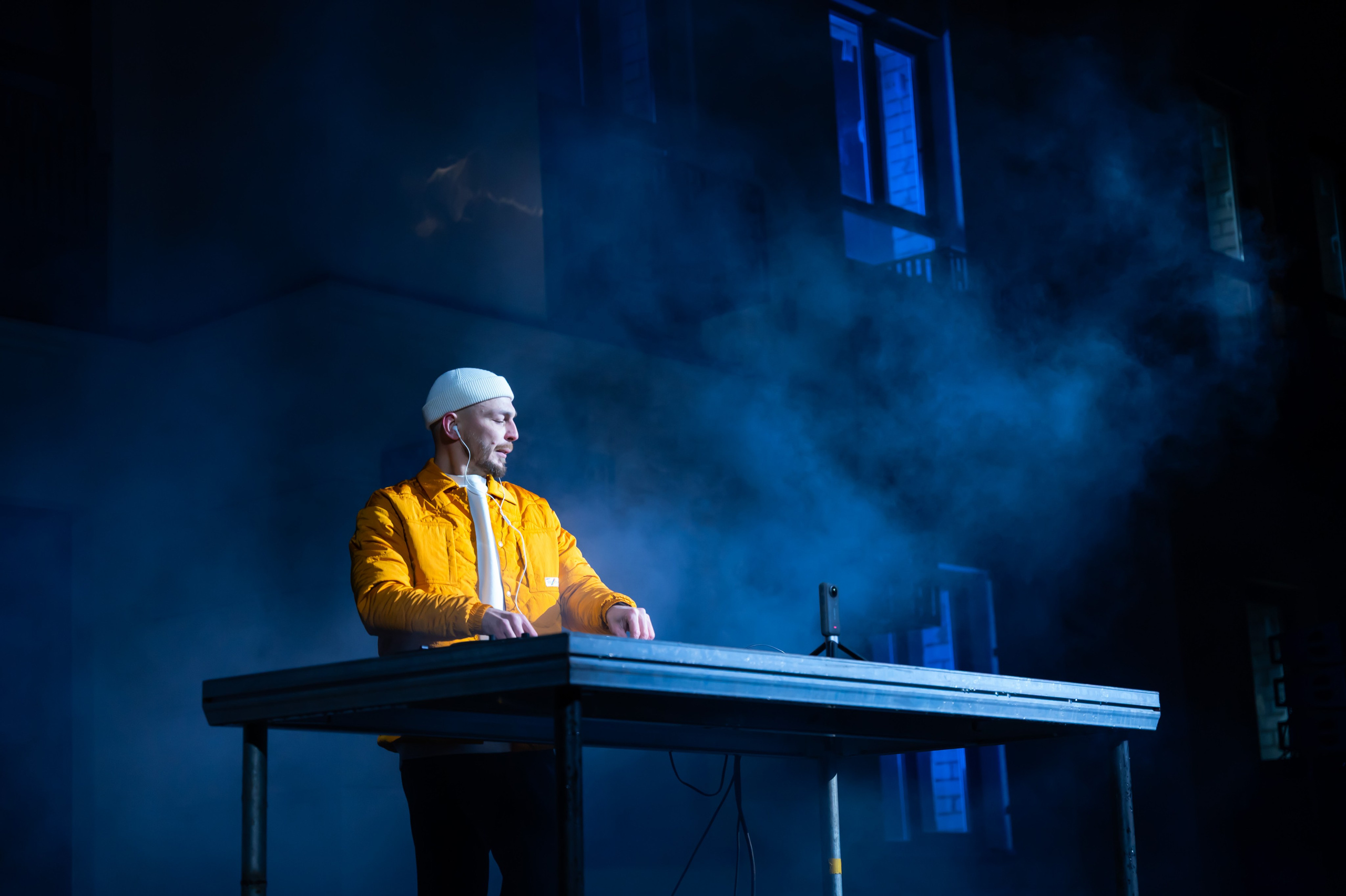 Световое шоу от ЖК «Герои поколений». Свадебный фотограф Виктория Баталина