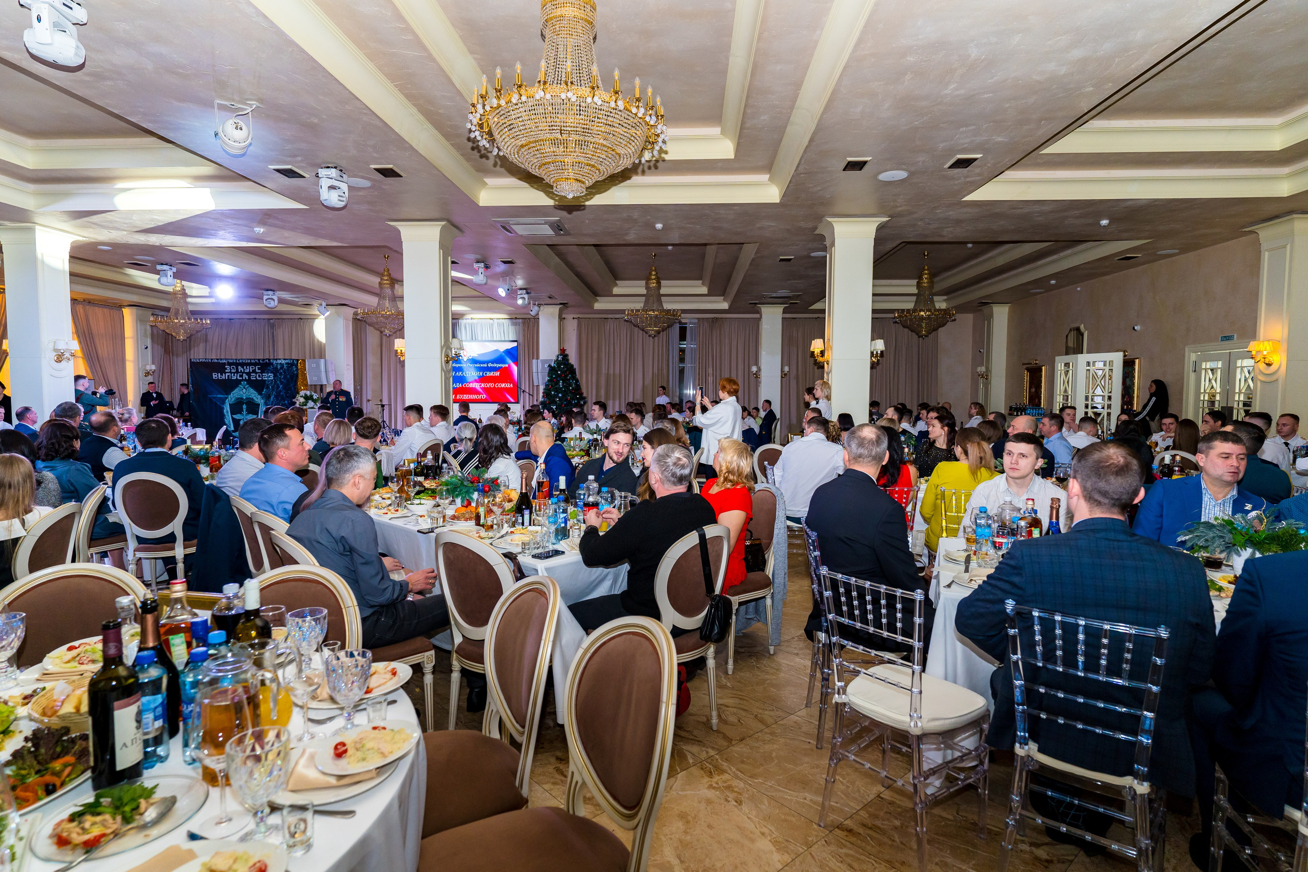 Фотосъемка выпуска военной академии и вручение дипломов