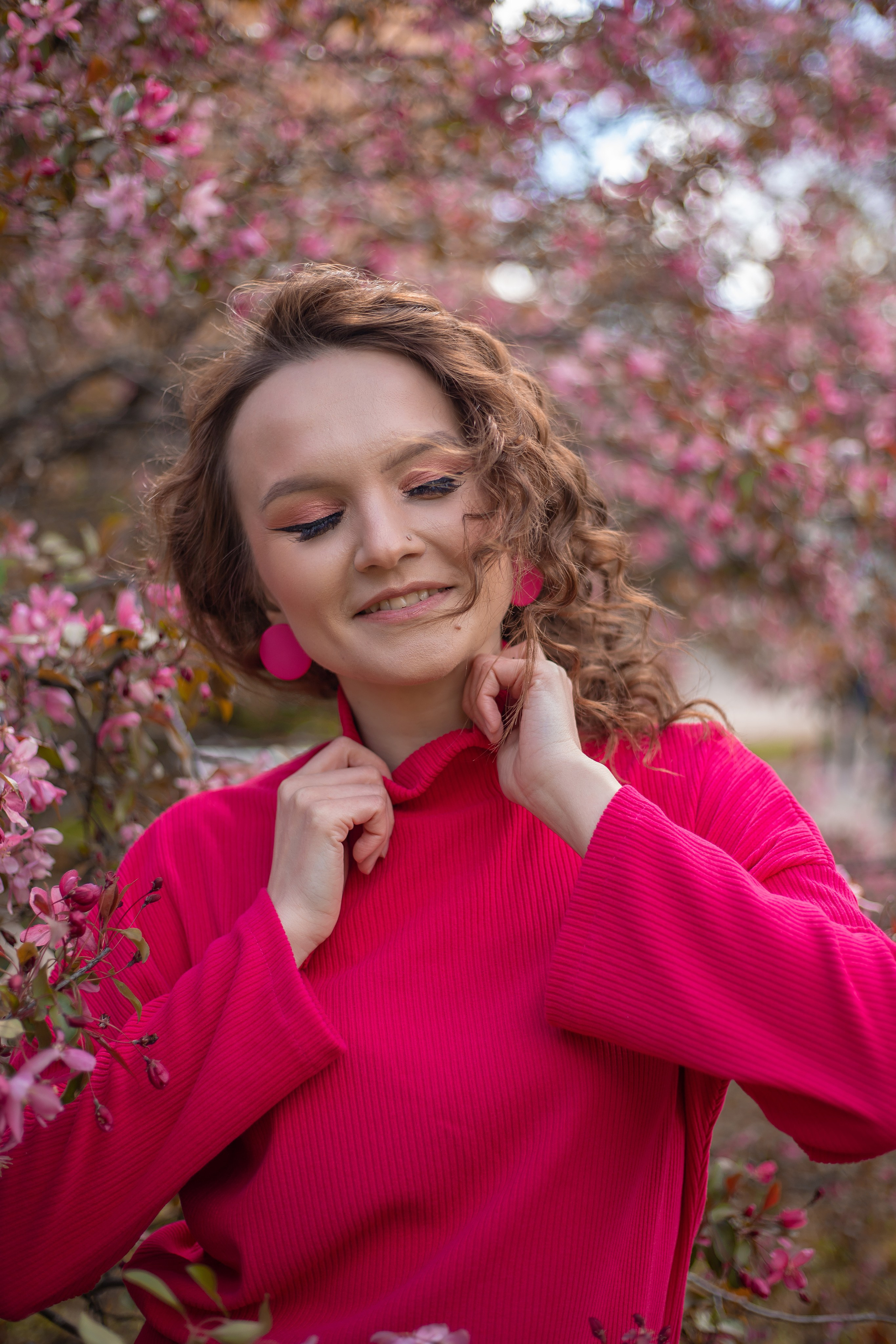 Розовые сады, фотопрогулка с Анастасией. Индивидуальная фотосессия. Фотограф Киржач/Москва_Екатерина Мартынова