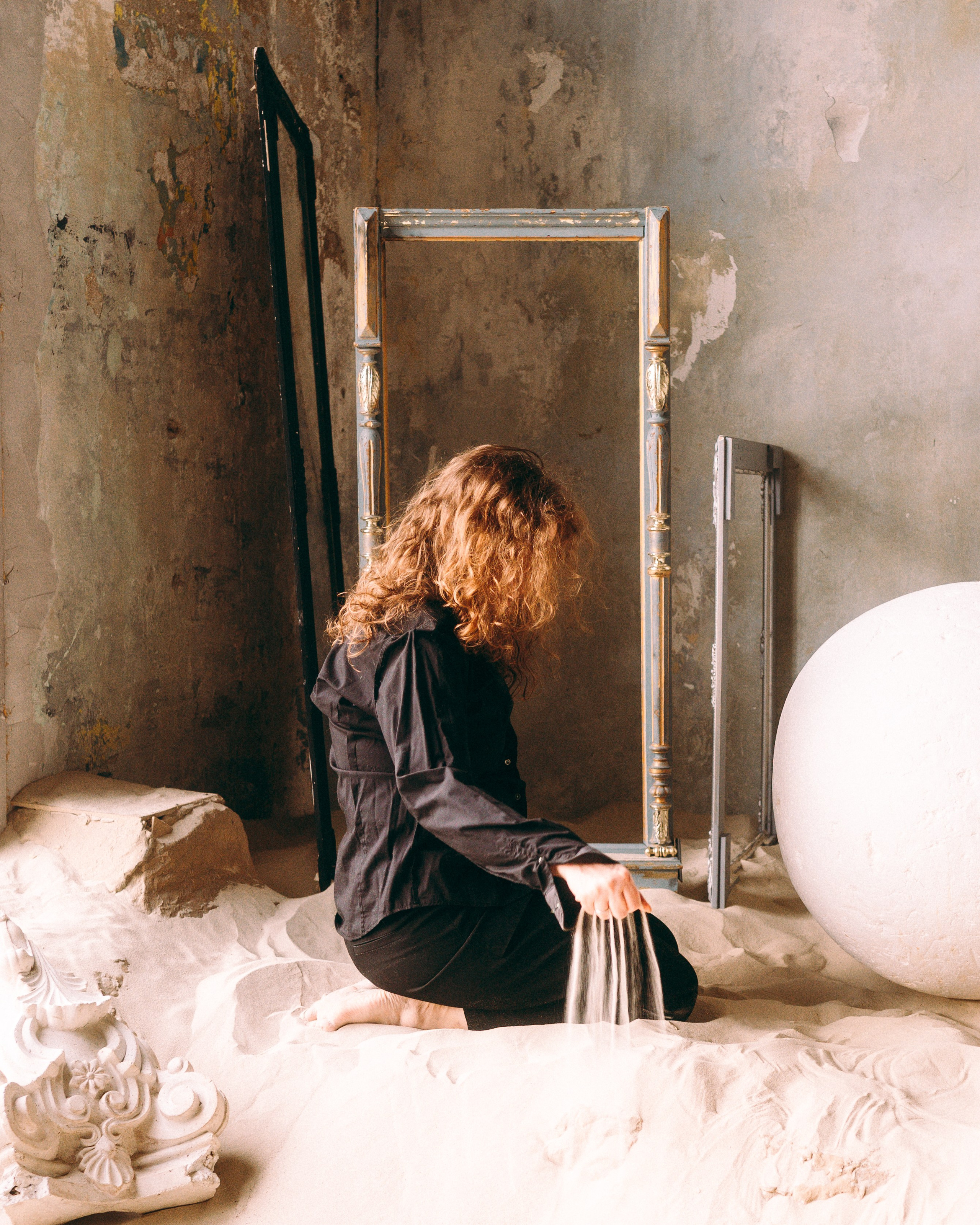 Женская съёмка в студии. Фотоведьма Дарья Нечинская