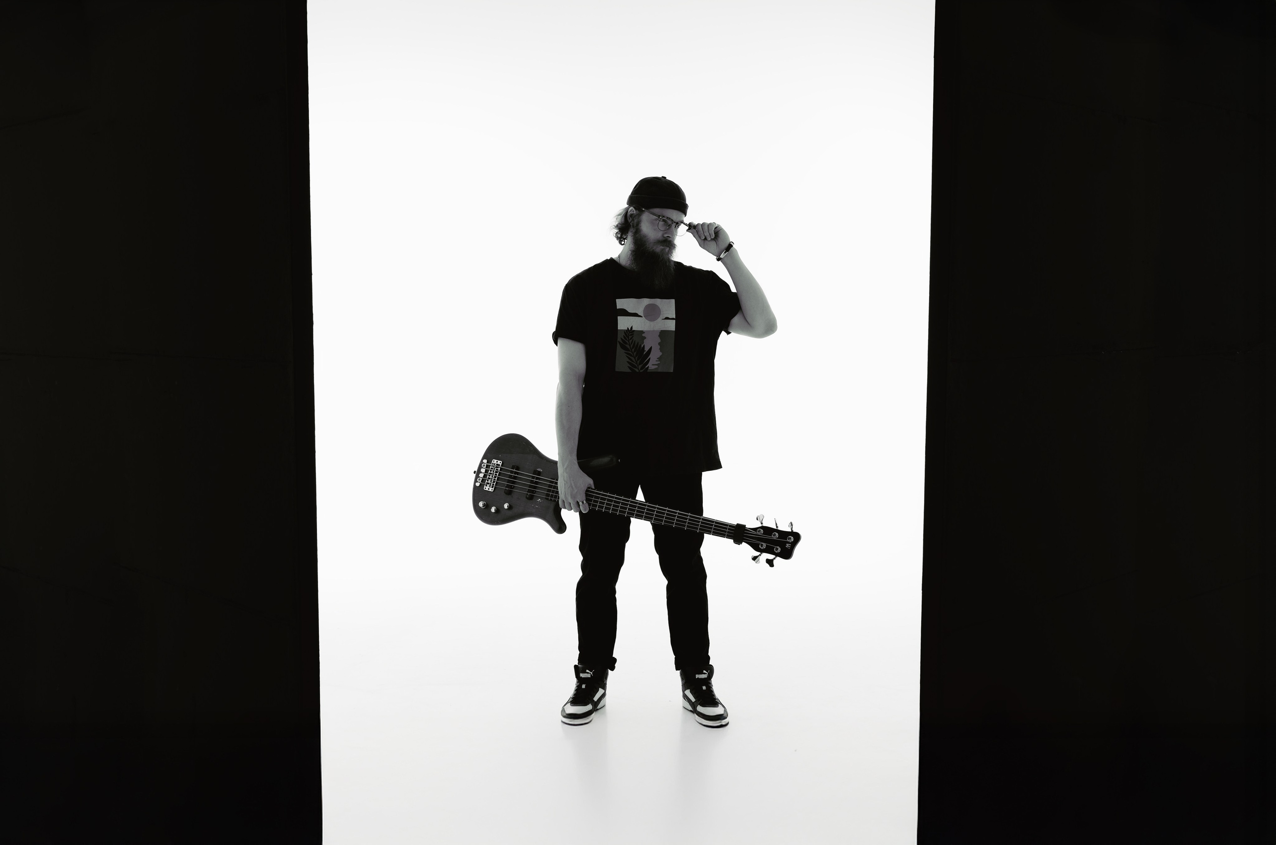 Фотосессия для басиста. Алексей Лещенко