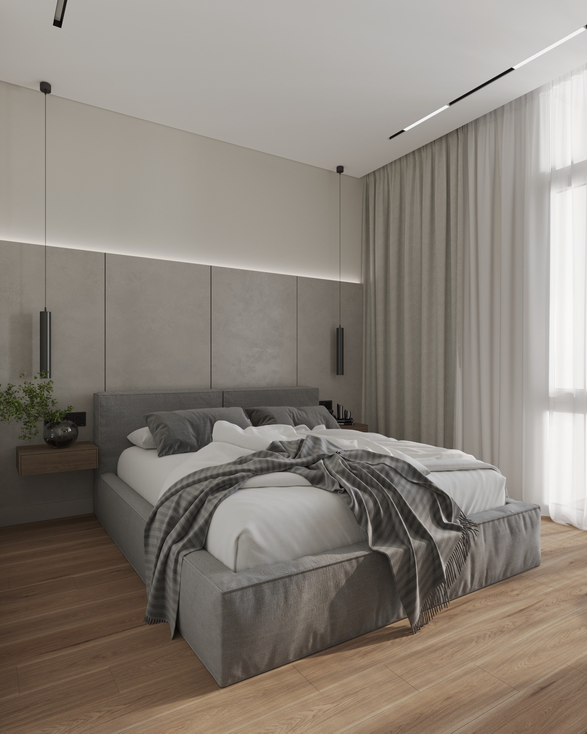 Дизайн-проект ЖК Любимово 2. Дизайн интерьеров, 3D визуализации