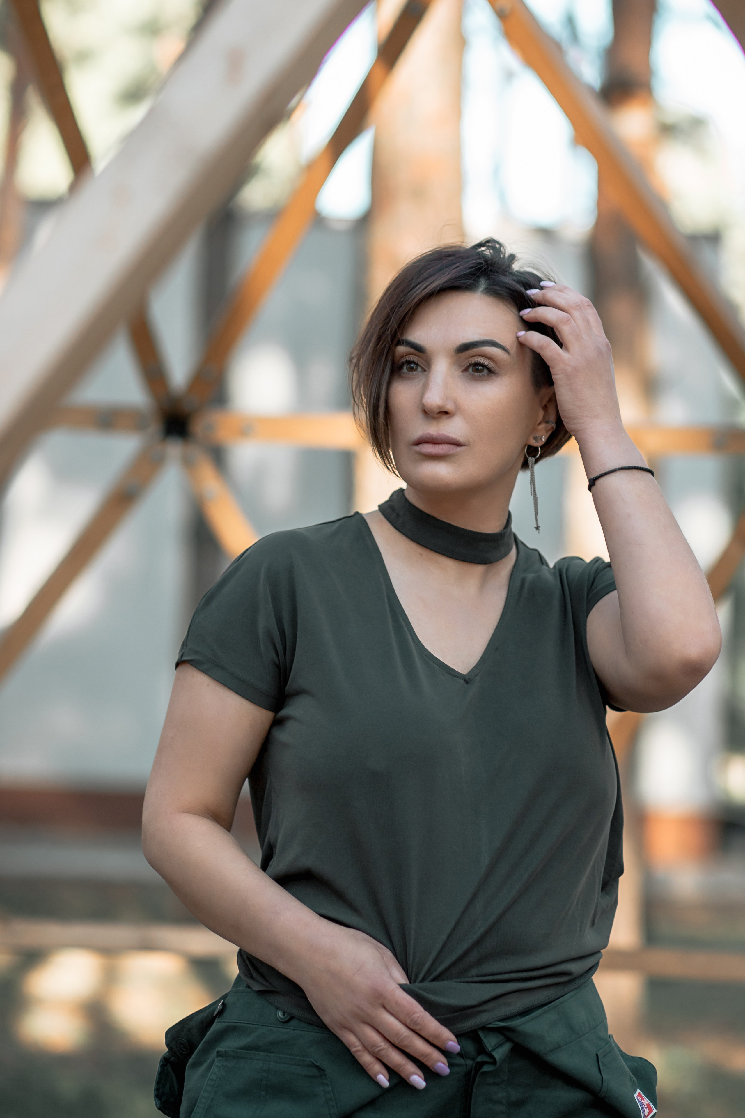 Ольга_прогулка в парке. Фотограф Воронеж, Новая Усмань Мария Бублик