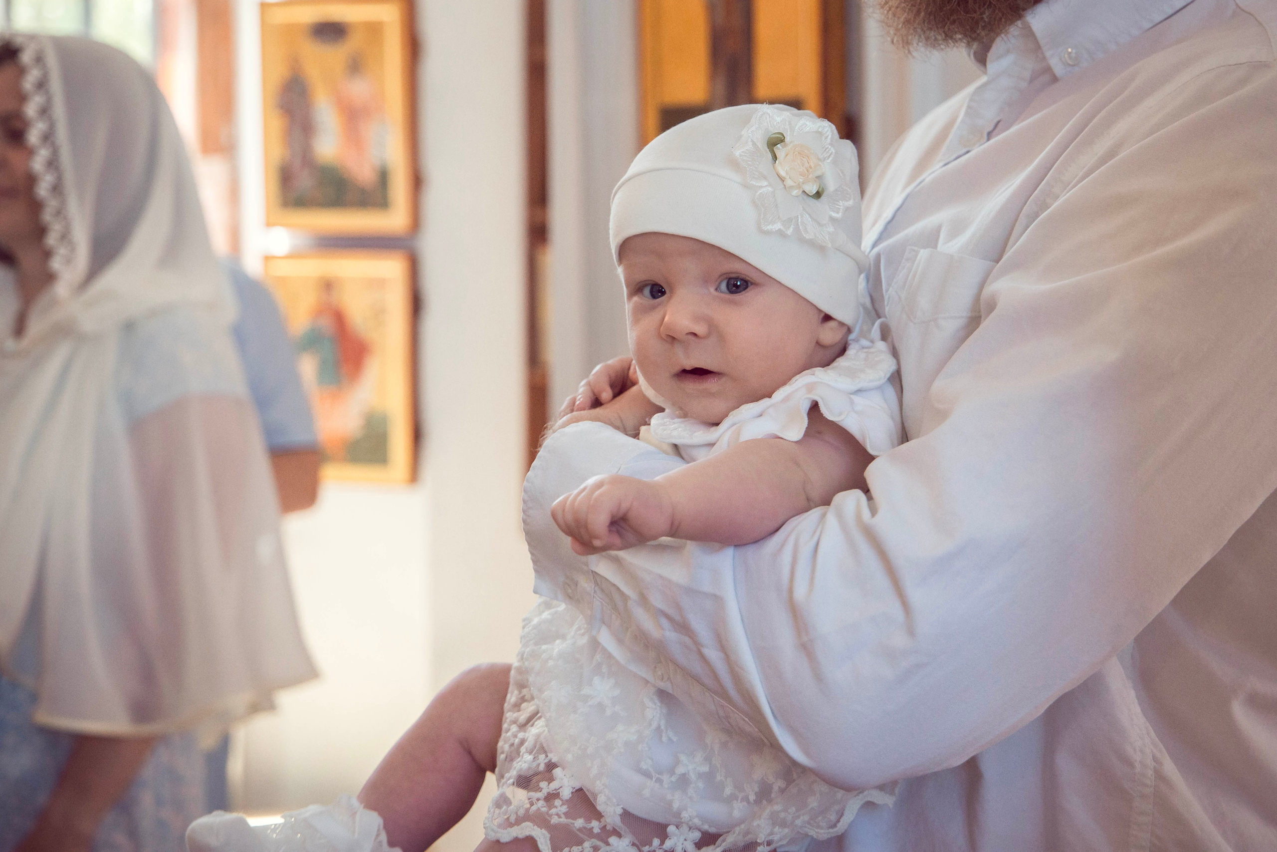 Крещение Арины в Церкви Николая Чудотворца в Грабцево