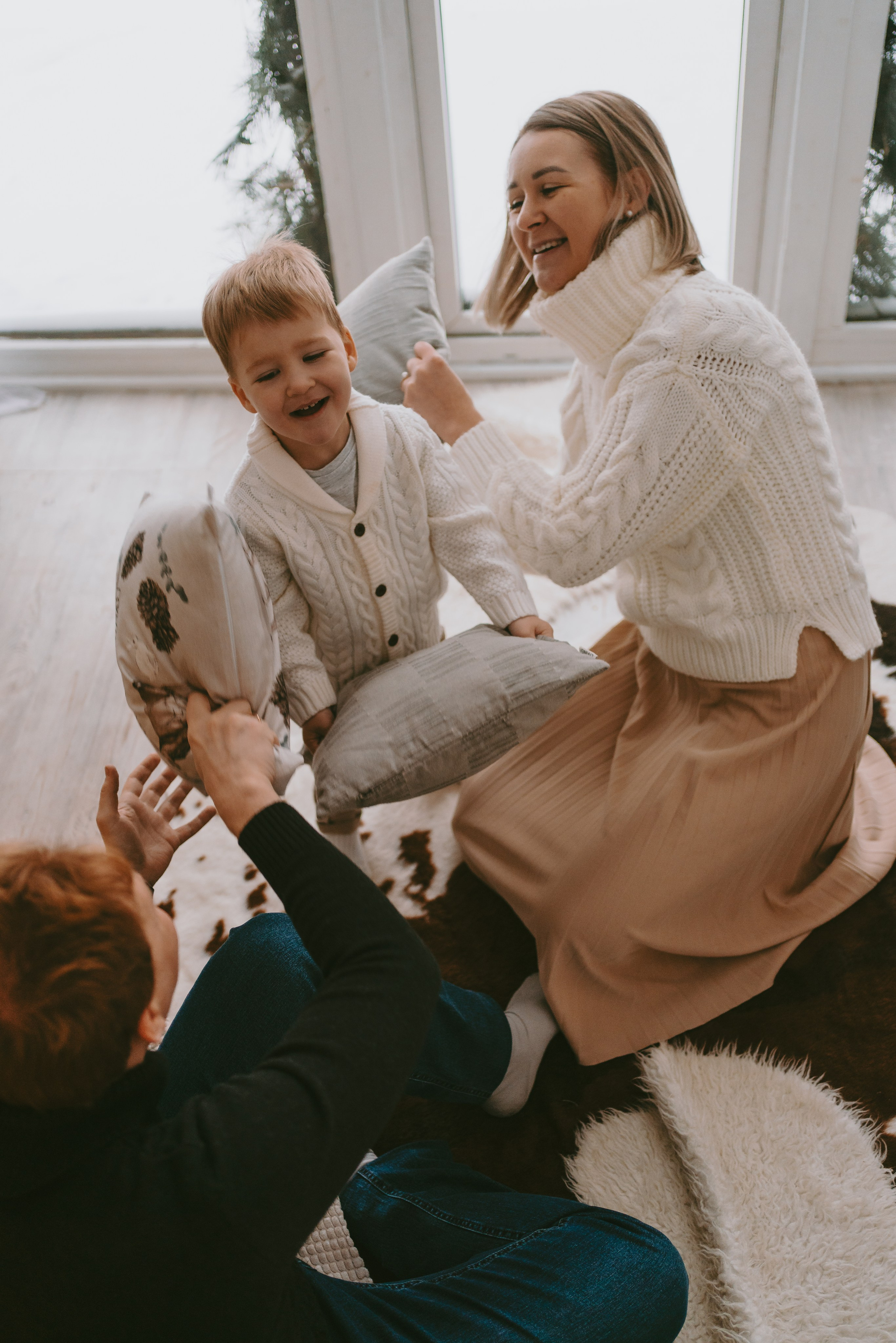 Новогодние истории. Семейный фотограф в Москве Кристина Кручинина