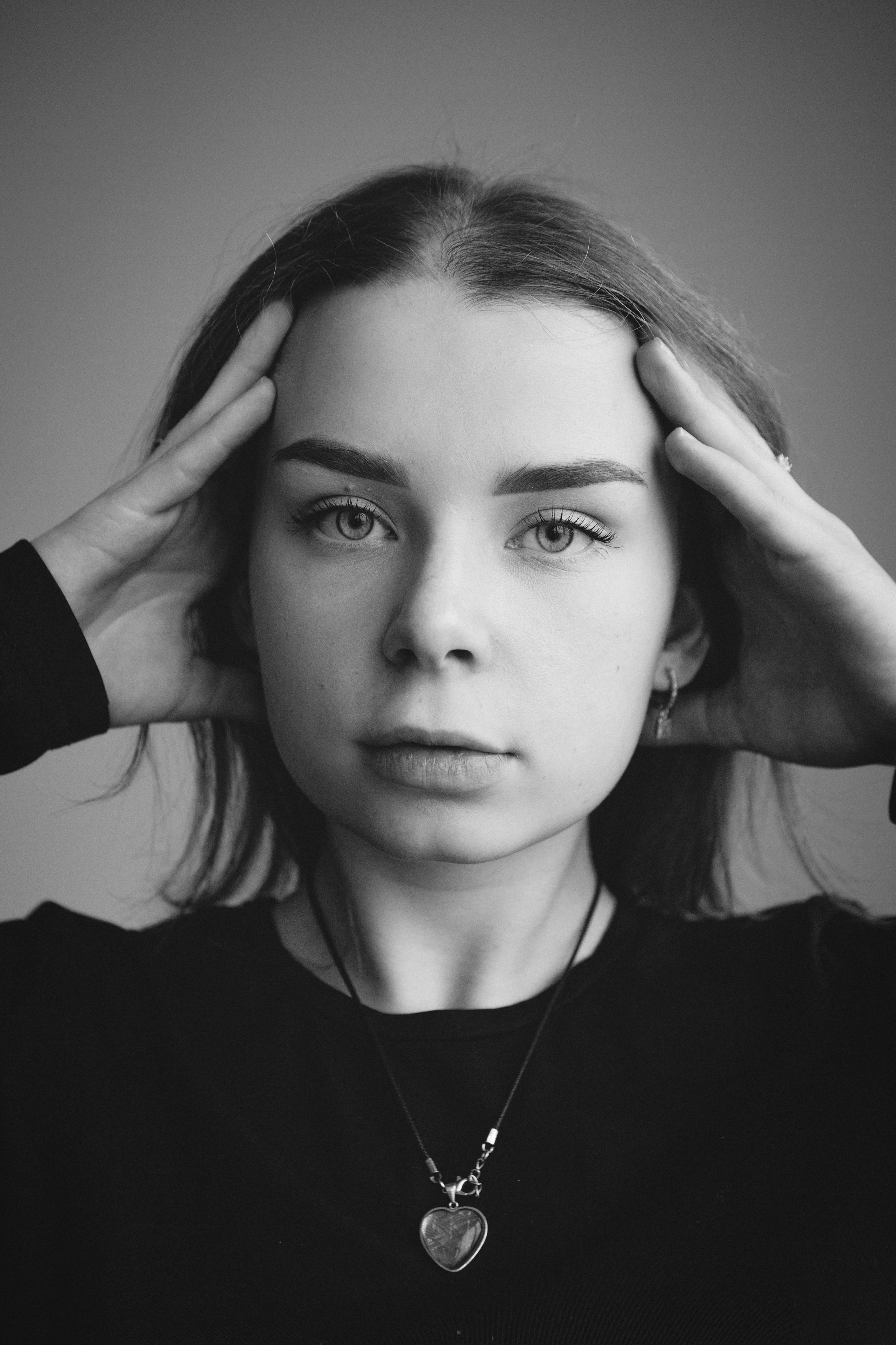 Полина, минимализм. Портретный фотограф в Минске