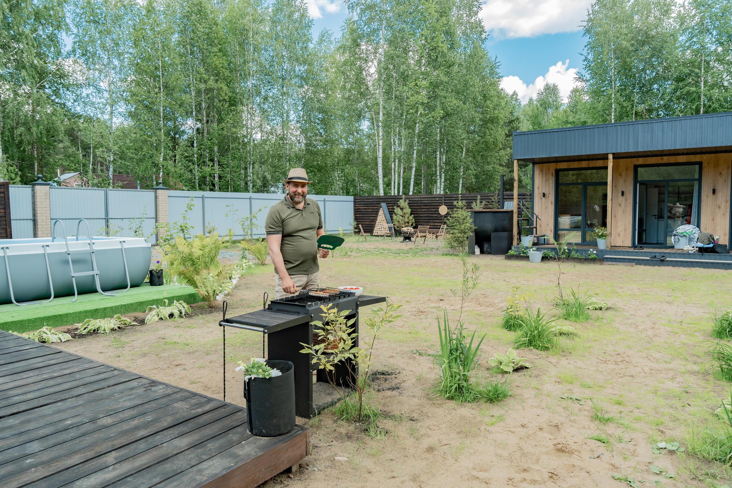 Семья на отдыхе