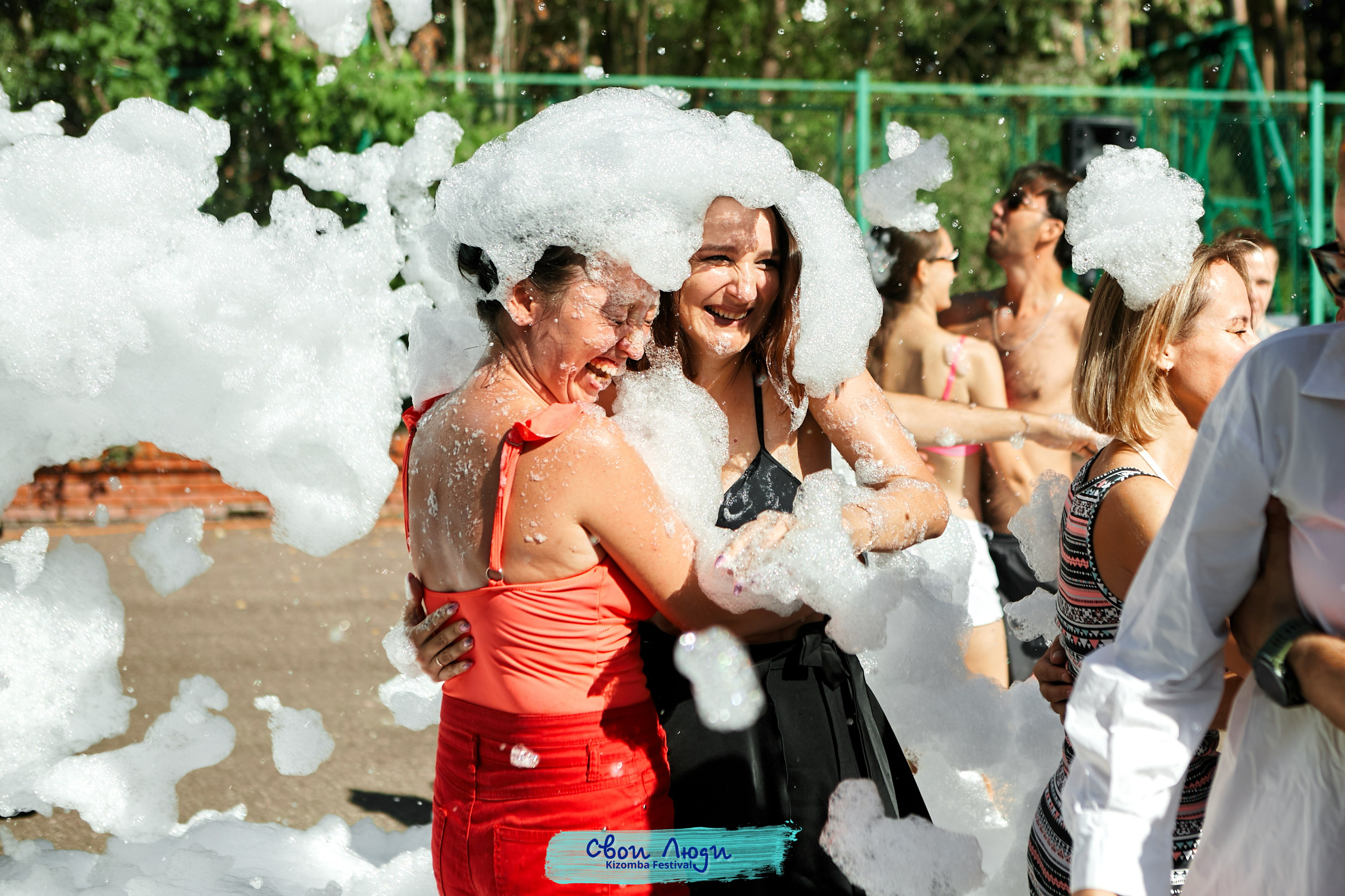 Foam party. Свадебный фотограф
