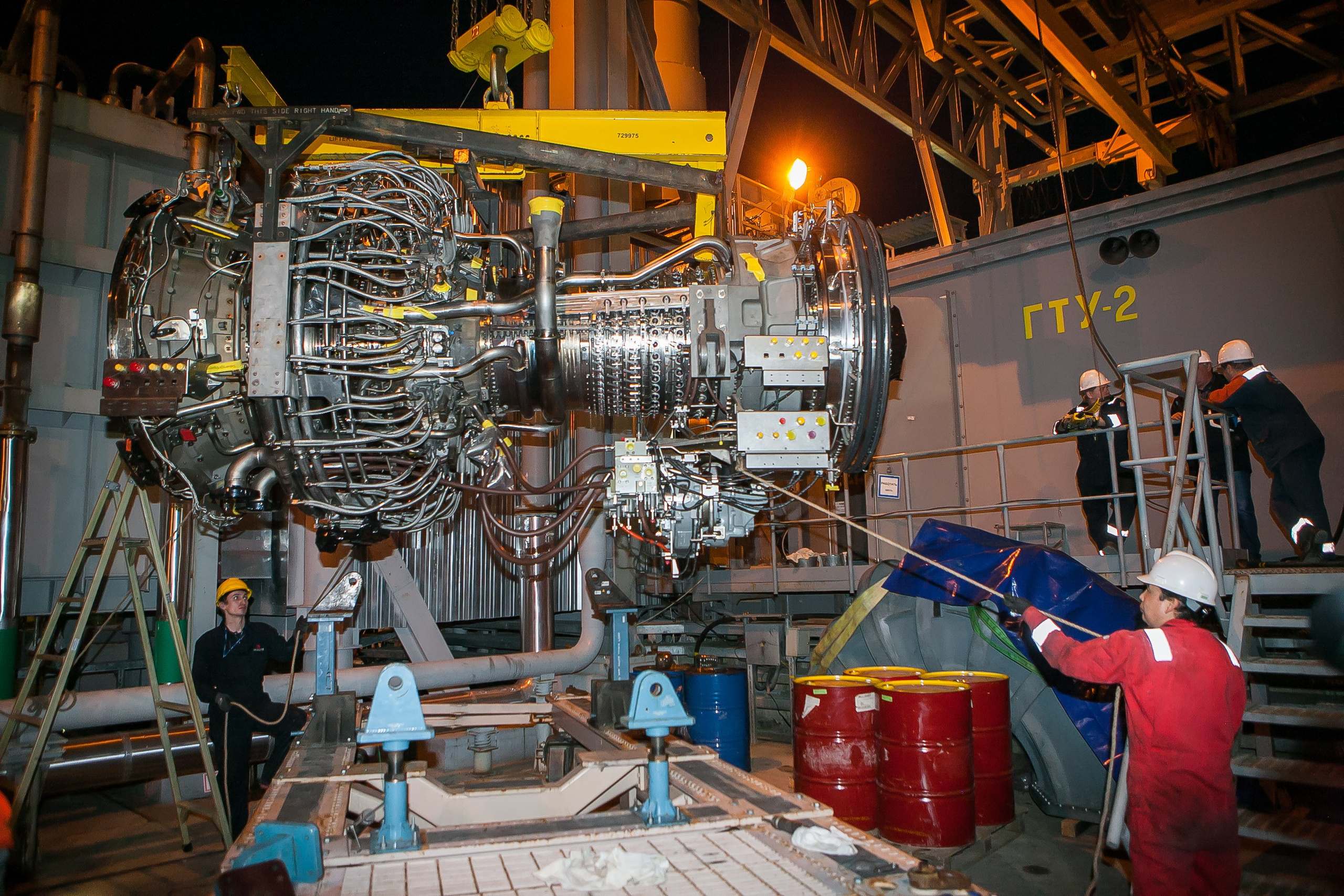 Джубгинская ТЭС для компании General Electric (GE). Фотограф в Краснодаре Николай Хорьков
