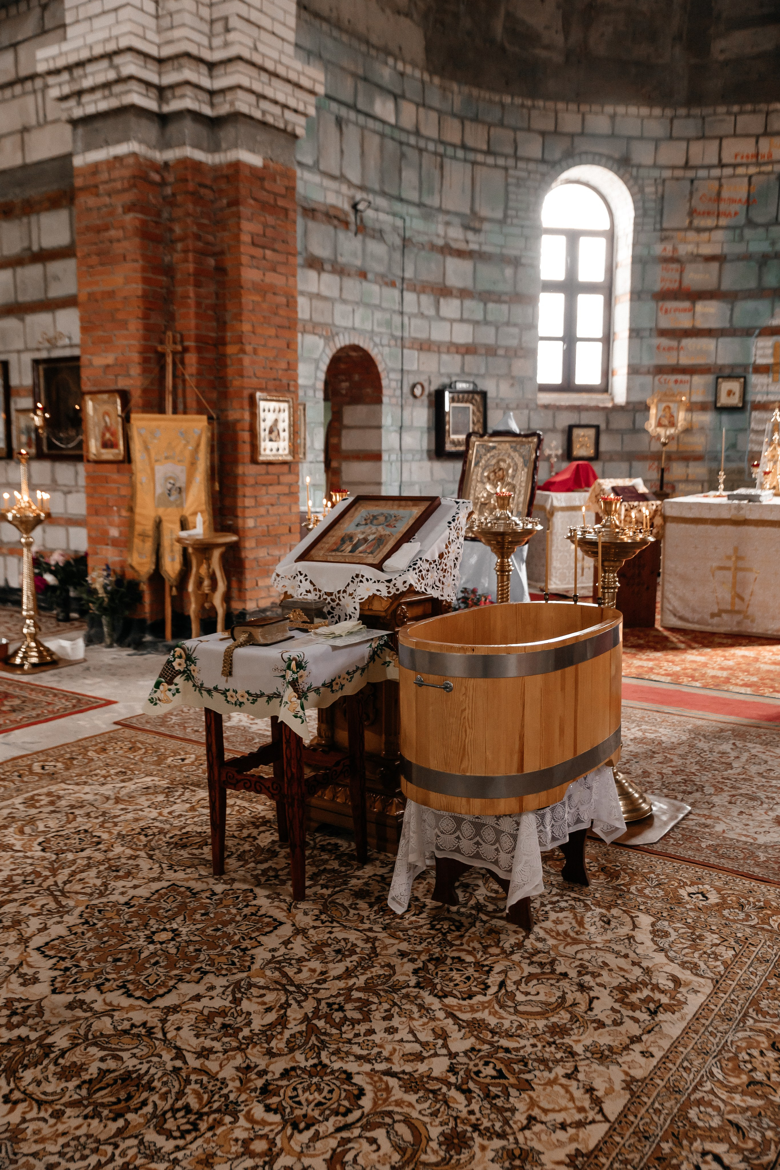 Крещение Максима. Семейный фотограф Минск Усова Ольга