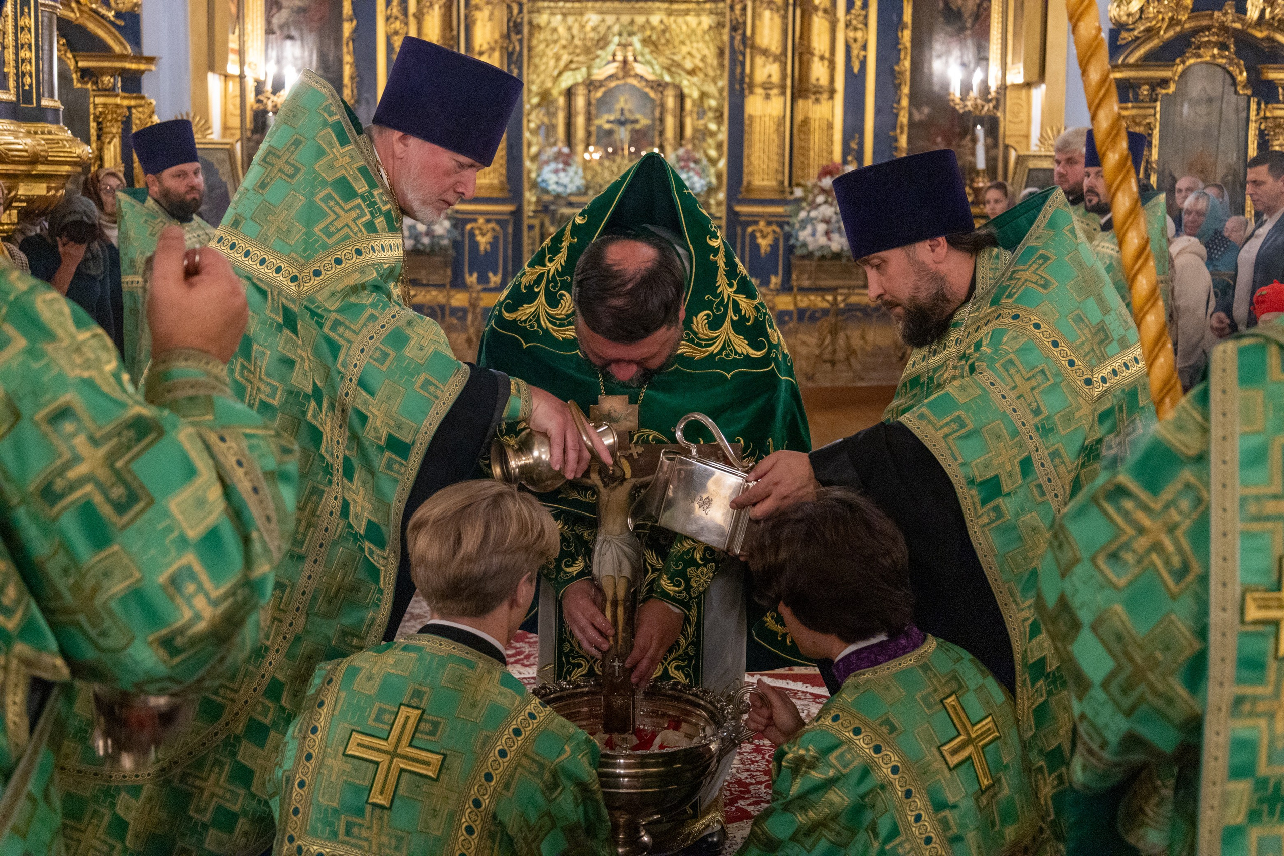 Всемирное Воздвижение Честного и Животворящего Креста Господня. НИКОЛО-БОГОЯВЛЕНСКИЙ МОРСКОЙ СОБОР