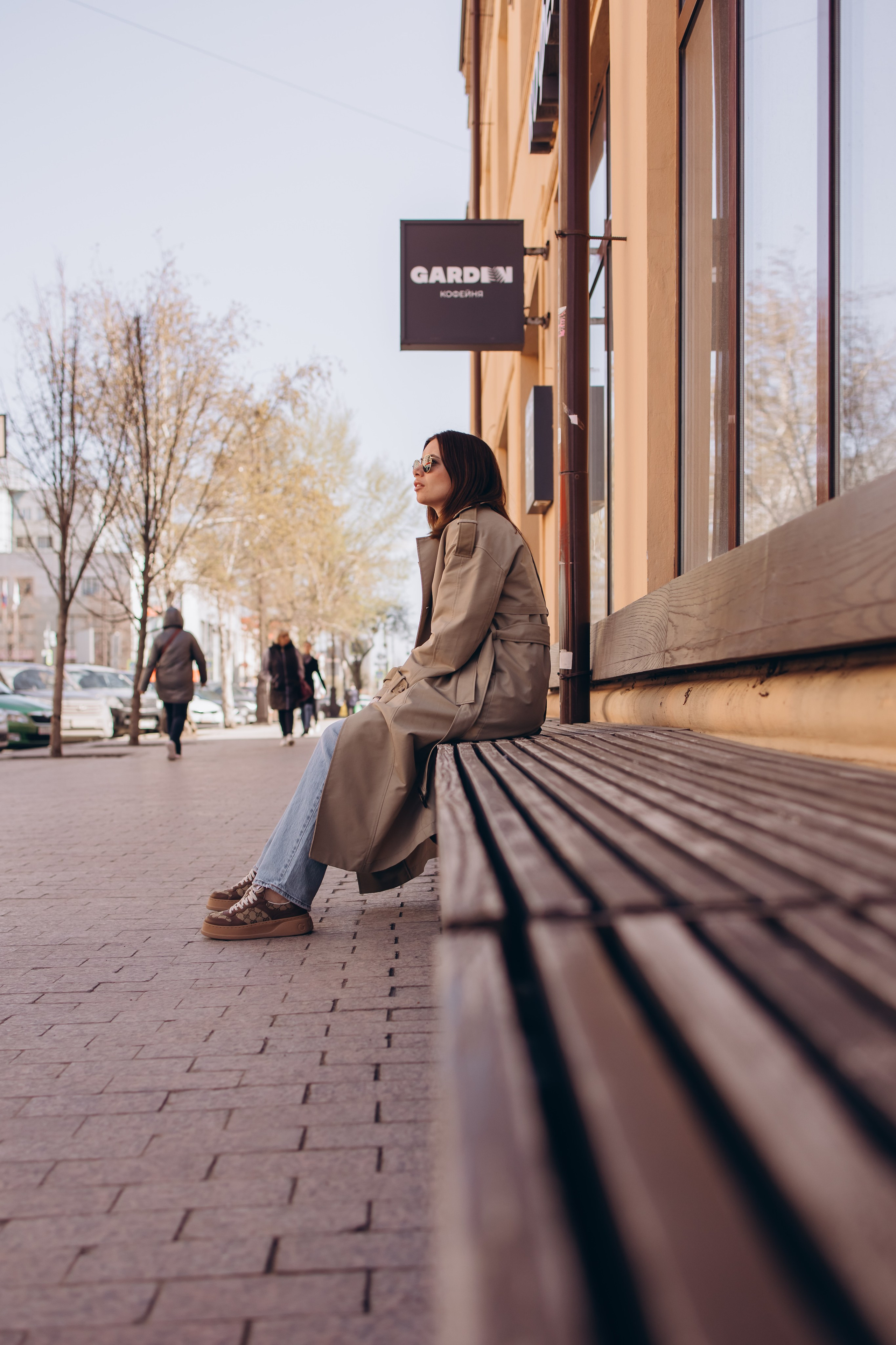 Дима и Яна на прогулке. Семейный и детский фотограф Оля в Тюмени