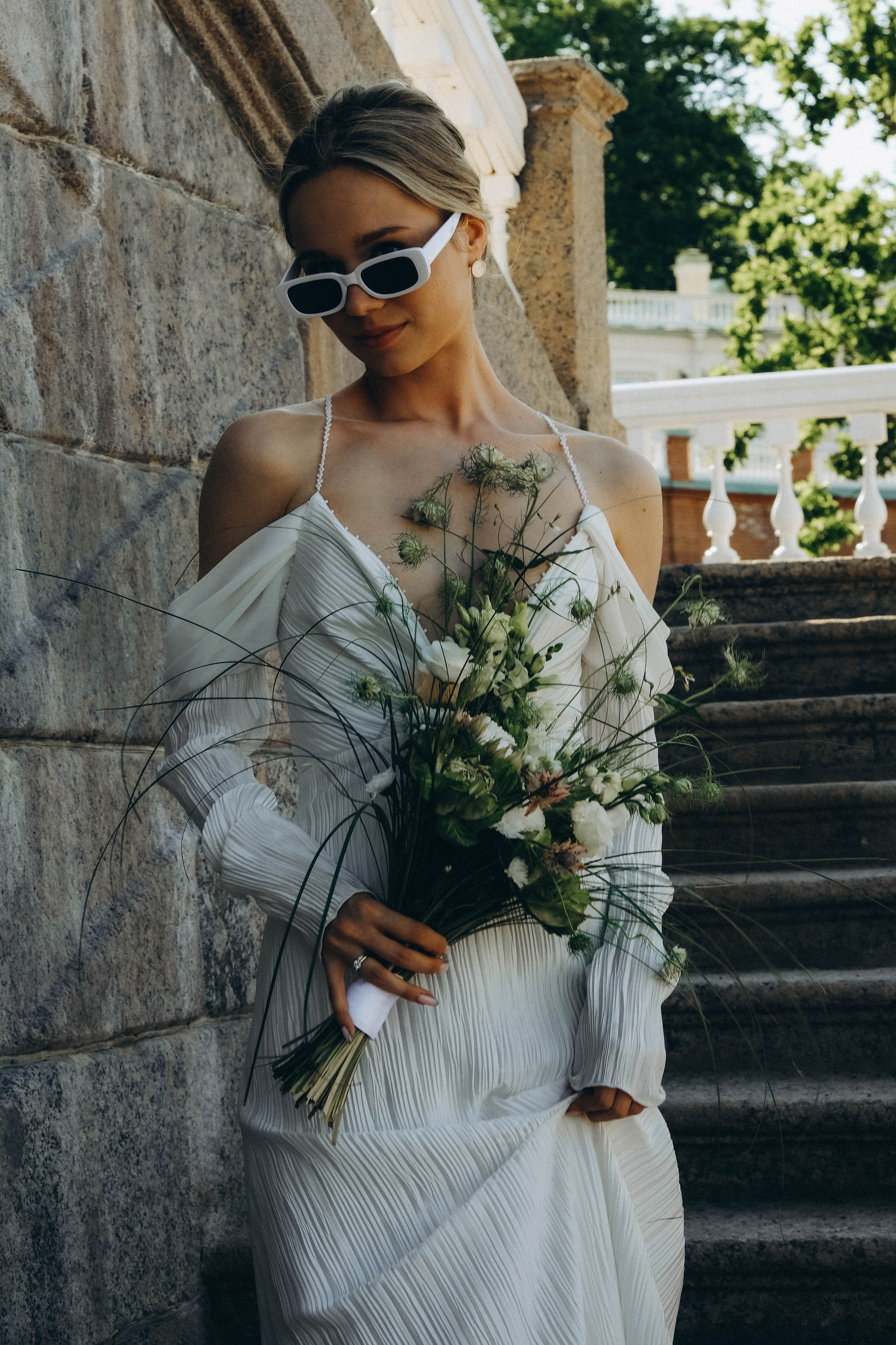 СВАДЕБНАЯ СЬЕМКА В ПАРКЕ ОРАНИЕНБАУМ. Профессиональный фотограф, Санкт-Петербург — Виктория Богомолова