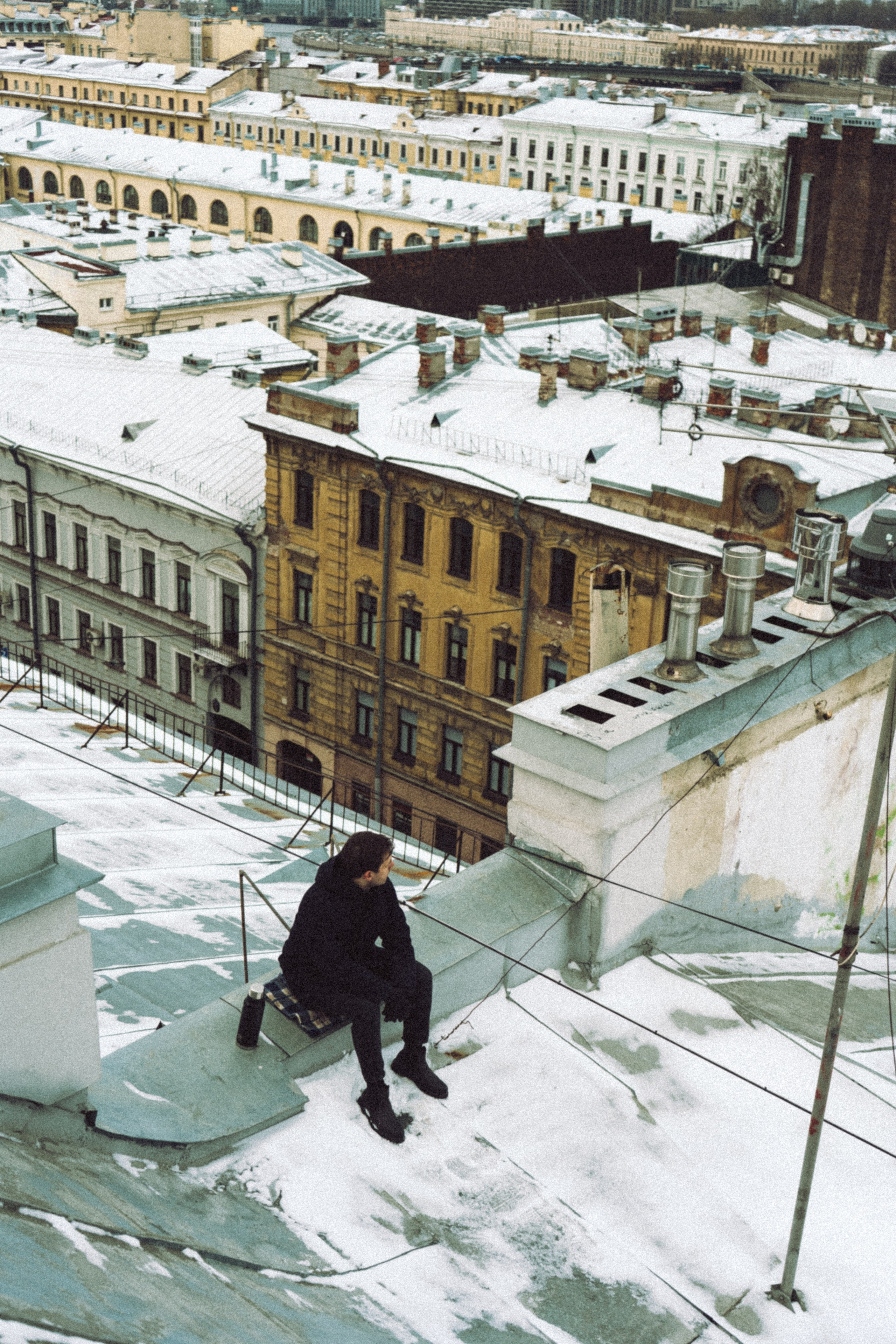 КРЫШИ ПИТЕРА В НОЯБРЕ. Профессиональный фотограф, Санкт-Петербург — Виктория Богомолова