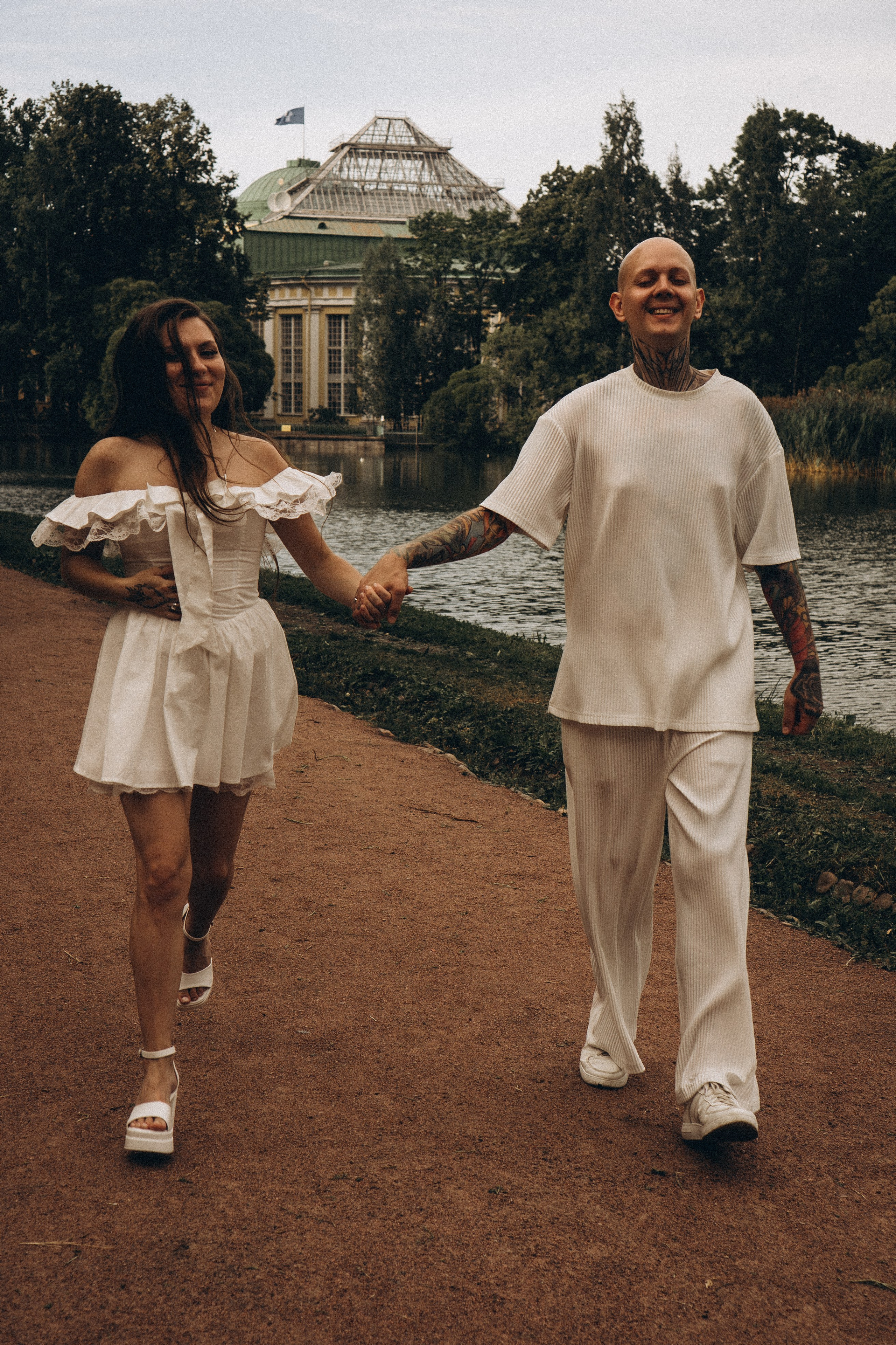 СВАДЕБНАЯ ПРОГУЛКА ПО ТАВРИЧЕСКОМУ САДУ И НЕВСКОЙ РАТУШЕ. Профессиональный фотограф, Санкт-Петербург — Виктория Богомолова