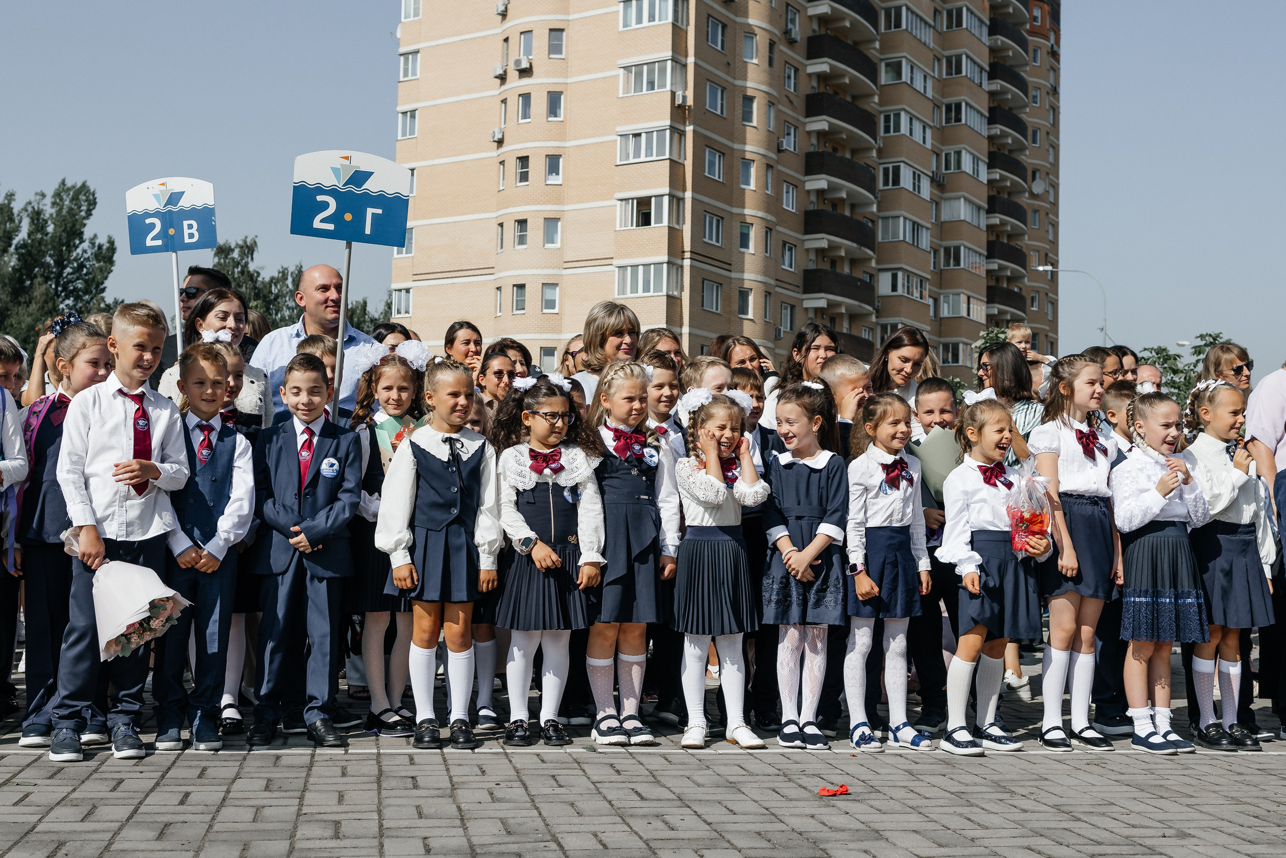 Линейка 2Г класс. Фотограф со студией в Долгопрудном — Ольга Рагулина