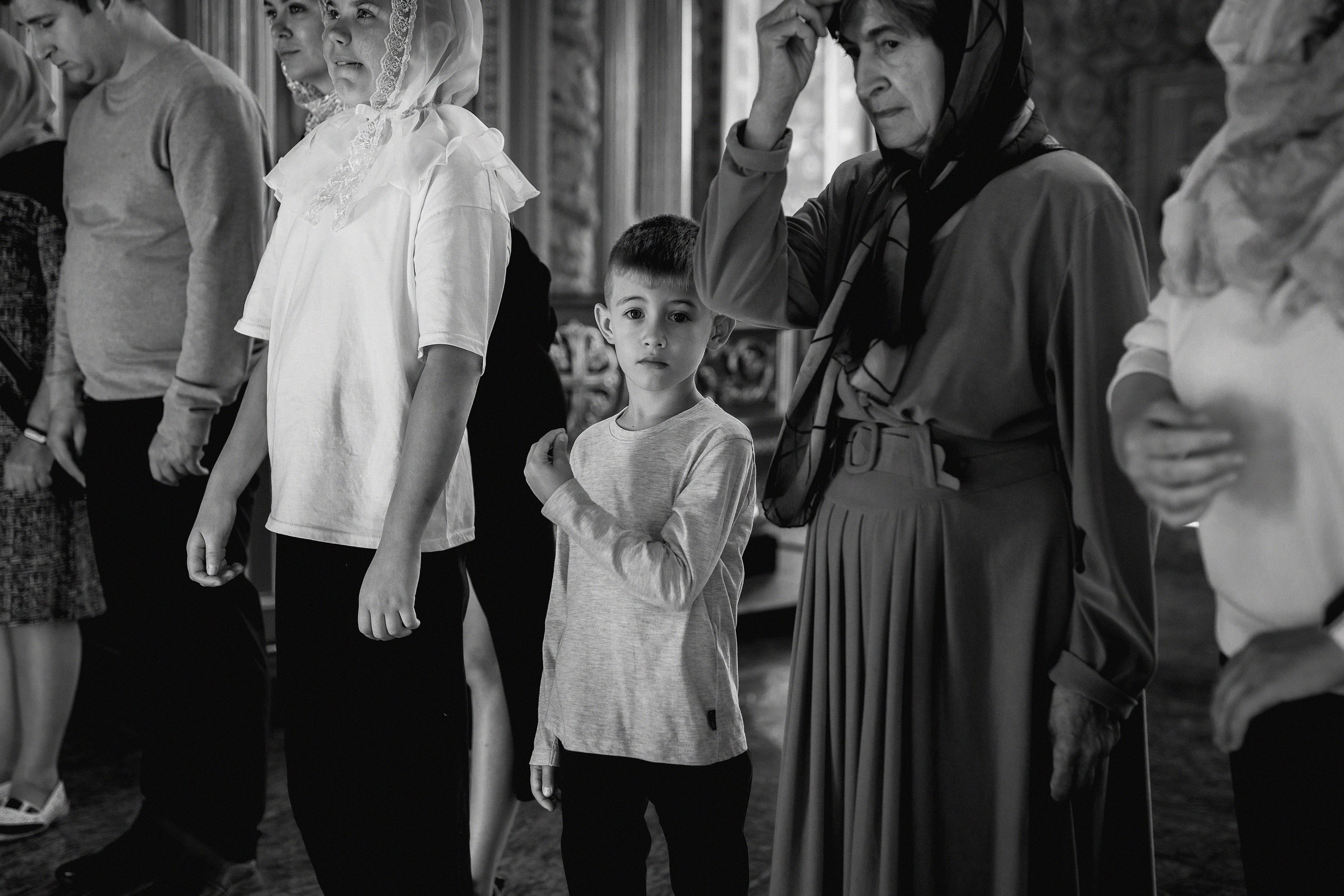 Крещение в храме Св. князя Георгия Всеволодовича. Фотограф беременности и семейный фотограф в Нижнем Новгороде Мила Шелест