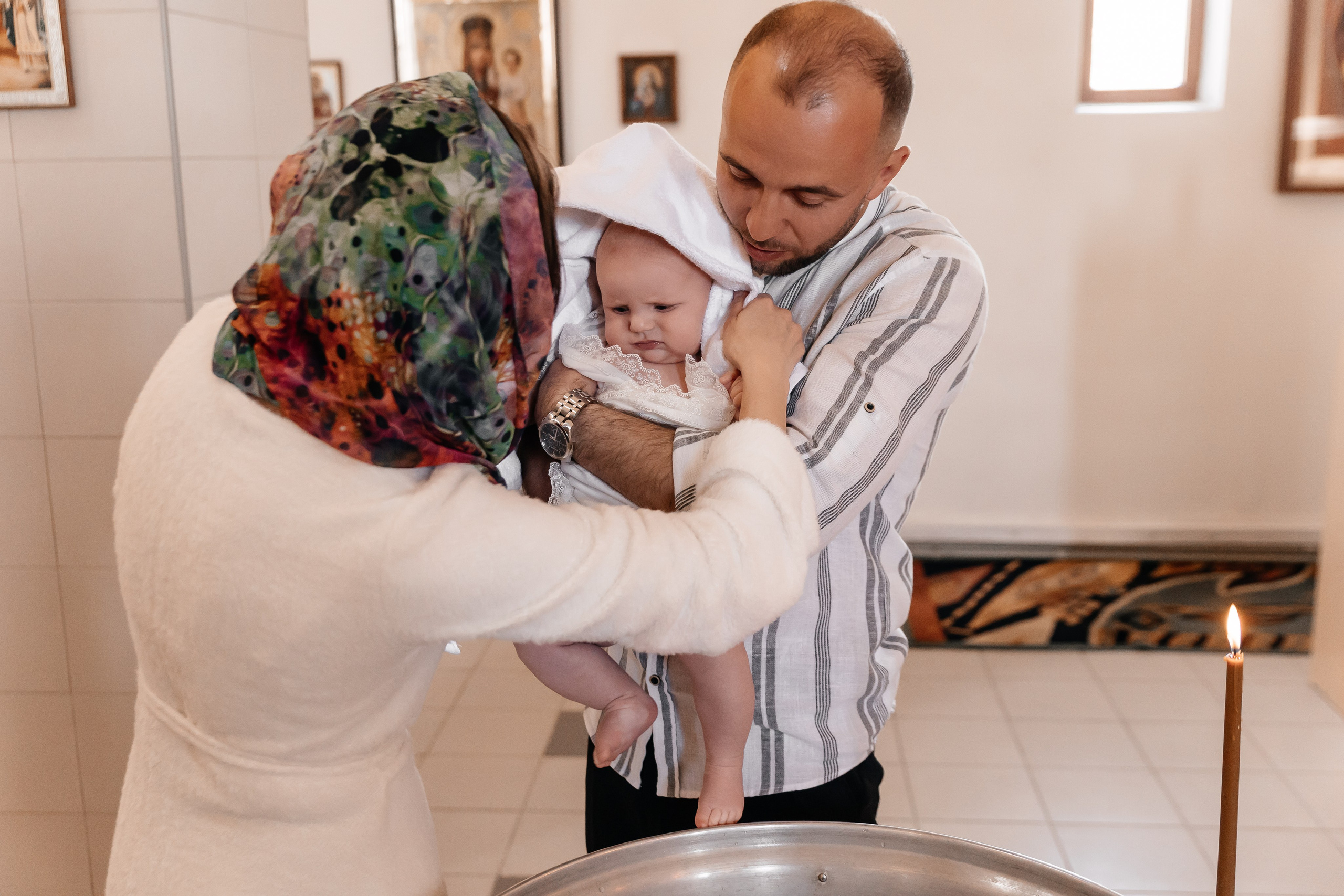 Крещение Виталины. Семейный фотограф Минск Усова Ольга