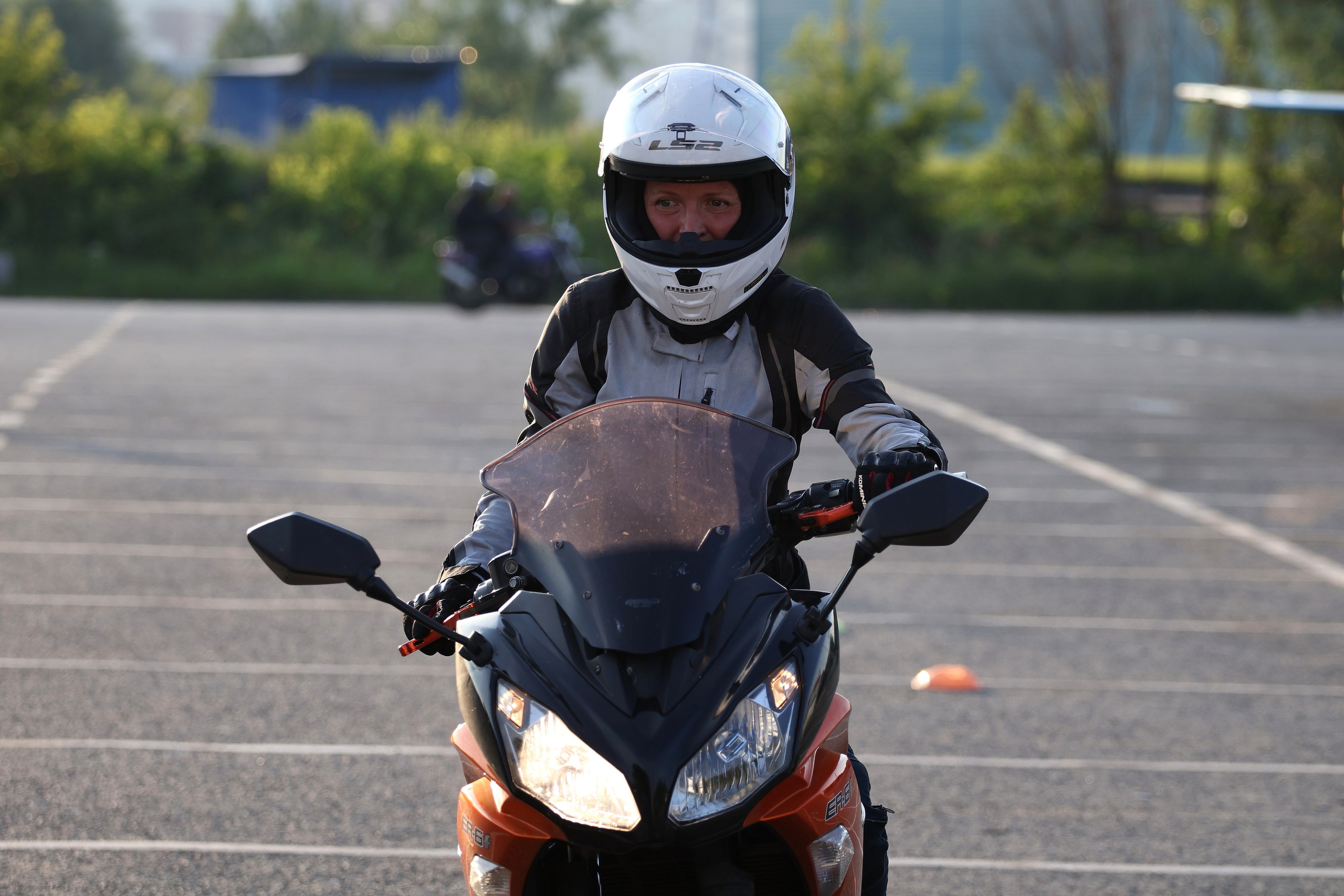 Мотоучебка. Занятия на площадке. Спортивный и репортажный фотограф Ермакова Светлана