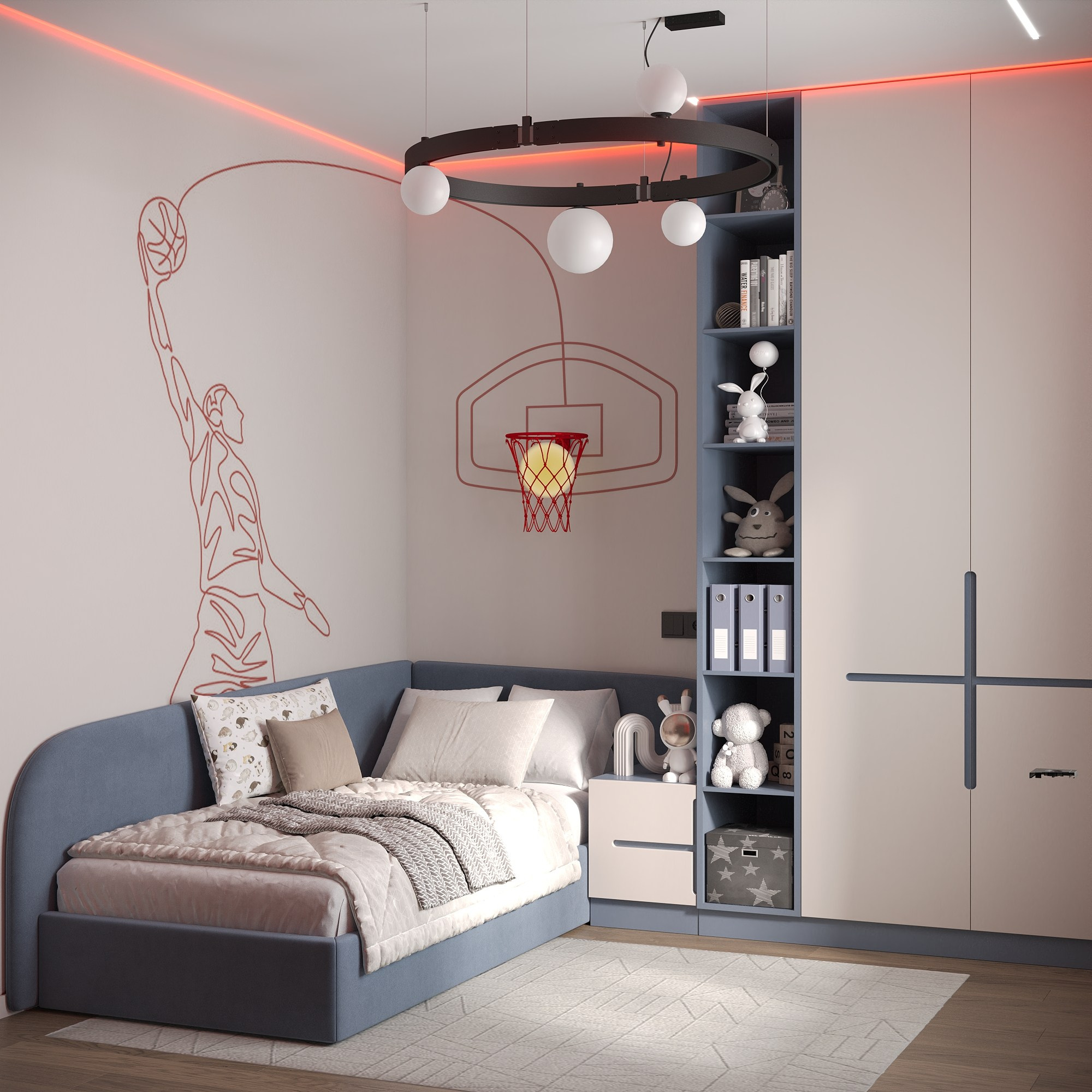 ЖК 4 Ленина 64 м². БК студия дизайна интерьера