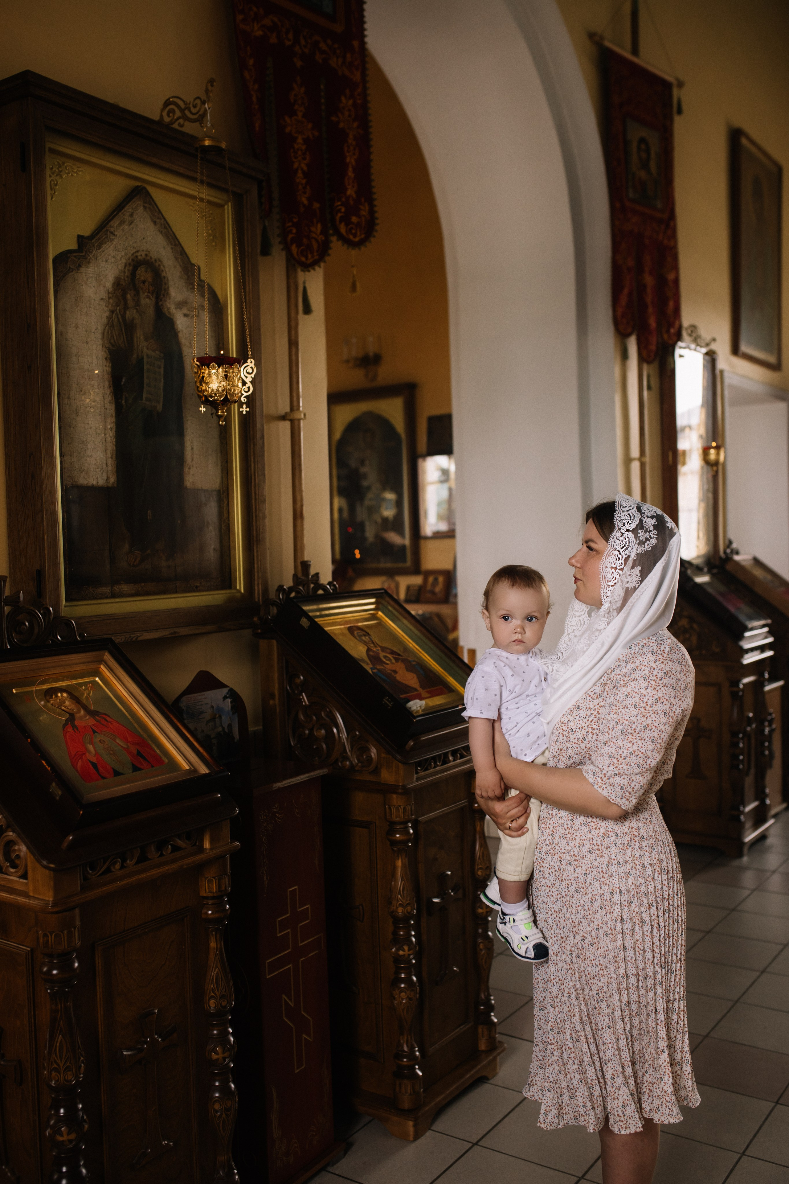 Крещение Даниила. Съемка Таинств Крещения Венчания, детские и семейные съемки в Пензе