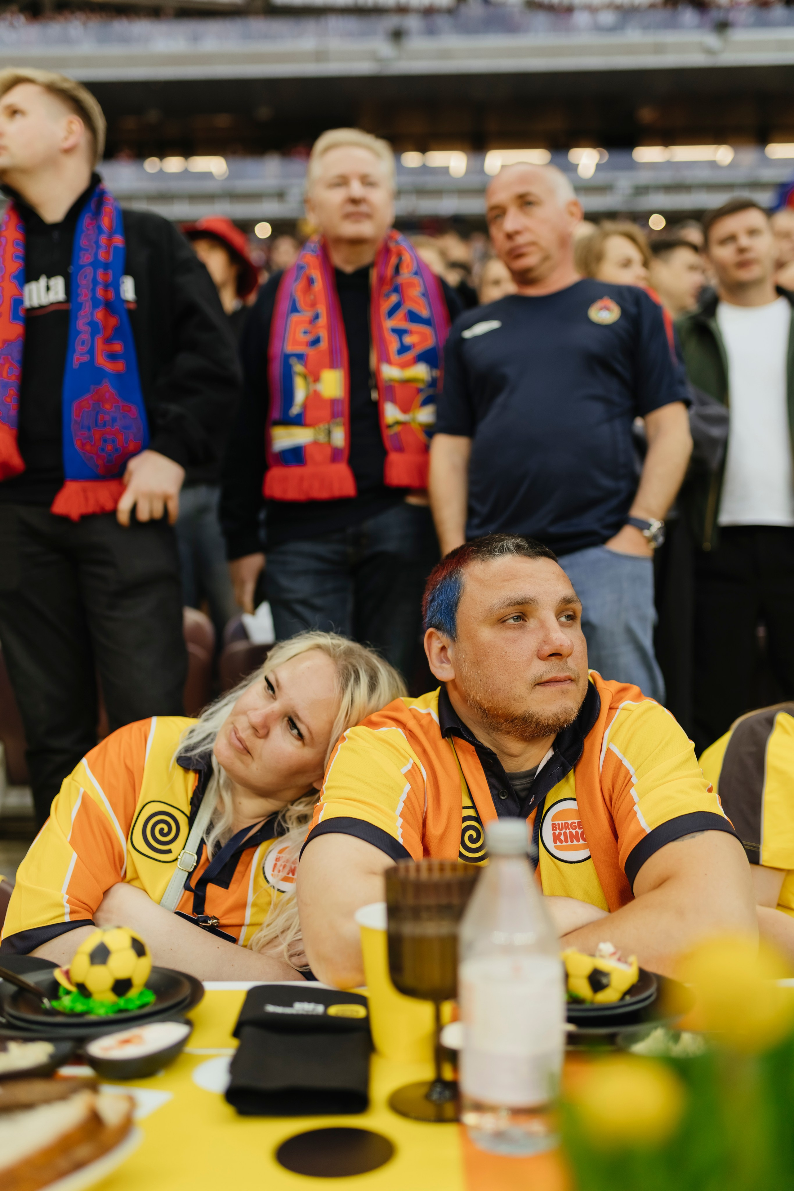 Яндекс Еда x Burger King На финале кубка России по футболу. Репортажный, event, концертный и backstage фотограф из Москвы Виталий Кривцов