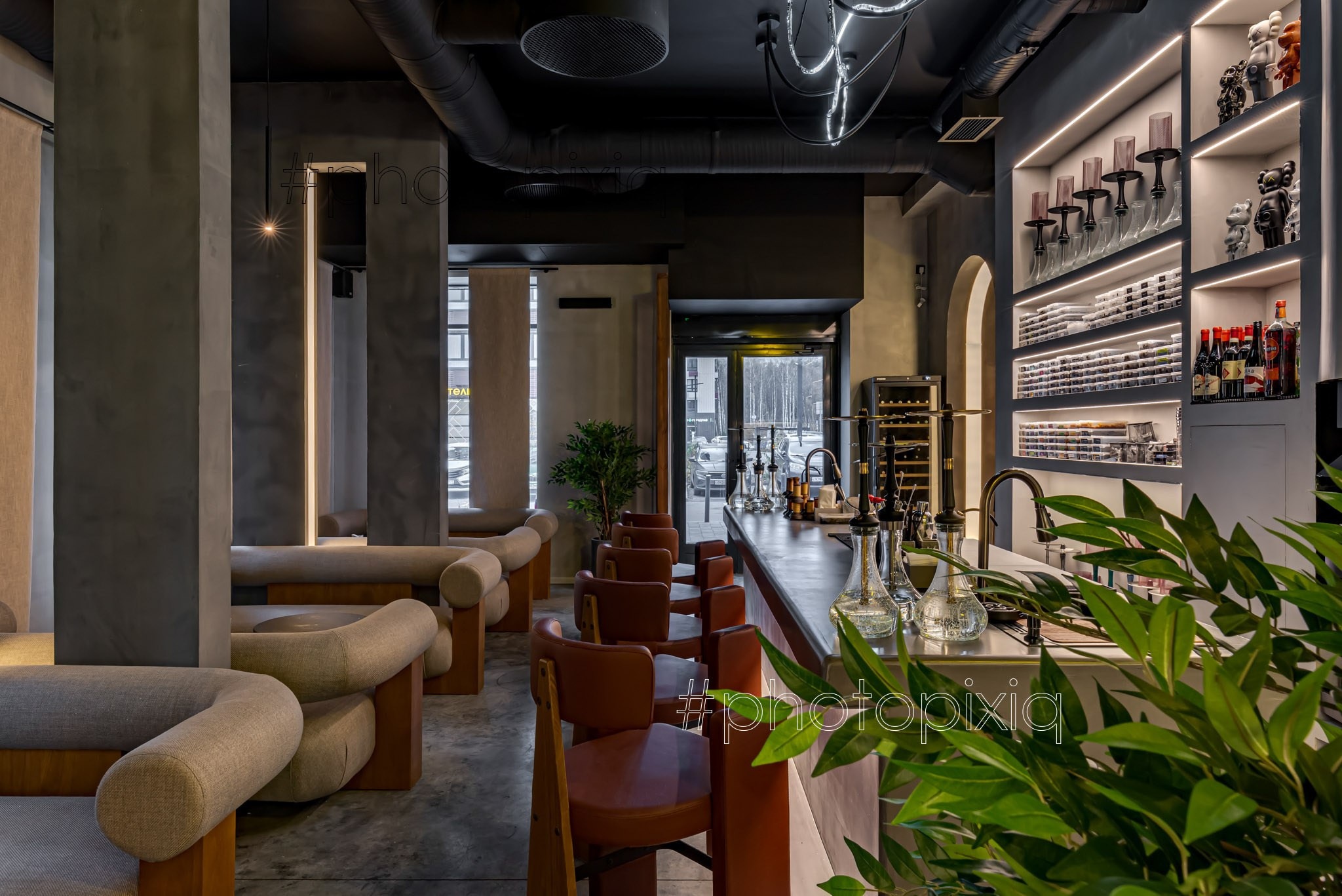 Интерьерная фотосъёмка кальянной POINT HOOKAH. Интерьерная съёмка и виртуальные туры — Интерьерный фотограф Кузнецов Сергей (photopixiq)