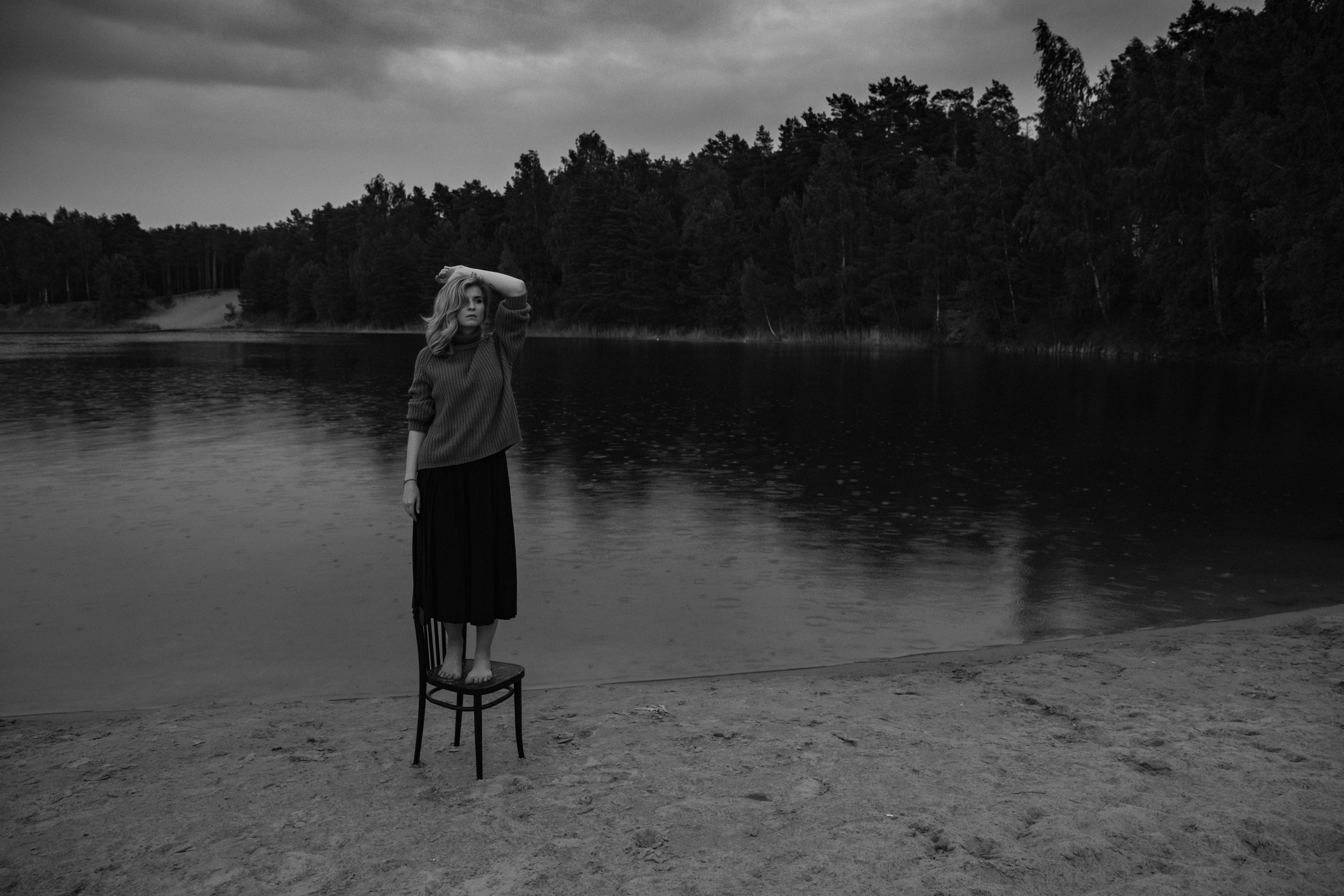 Под дождем. Каплицкая Любовь — фотограф Тверь