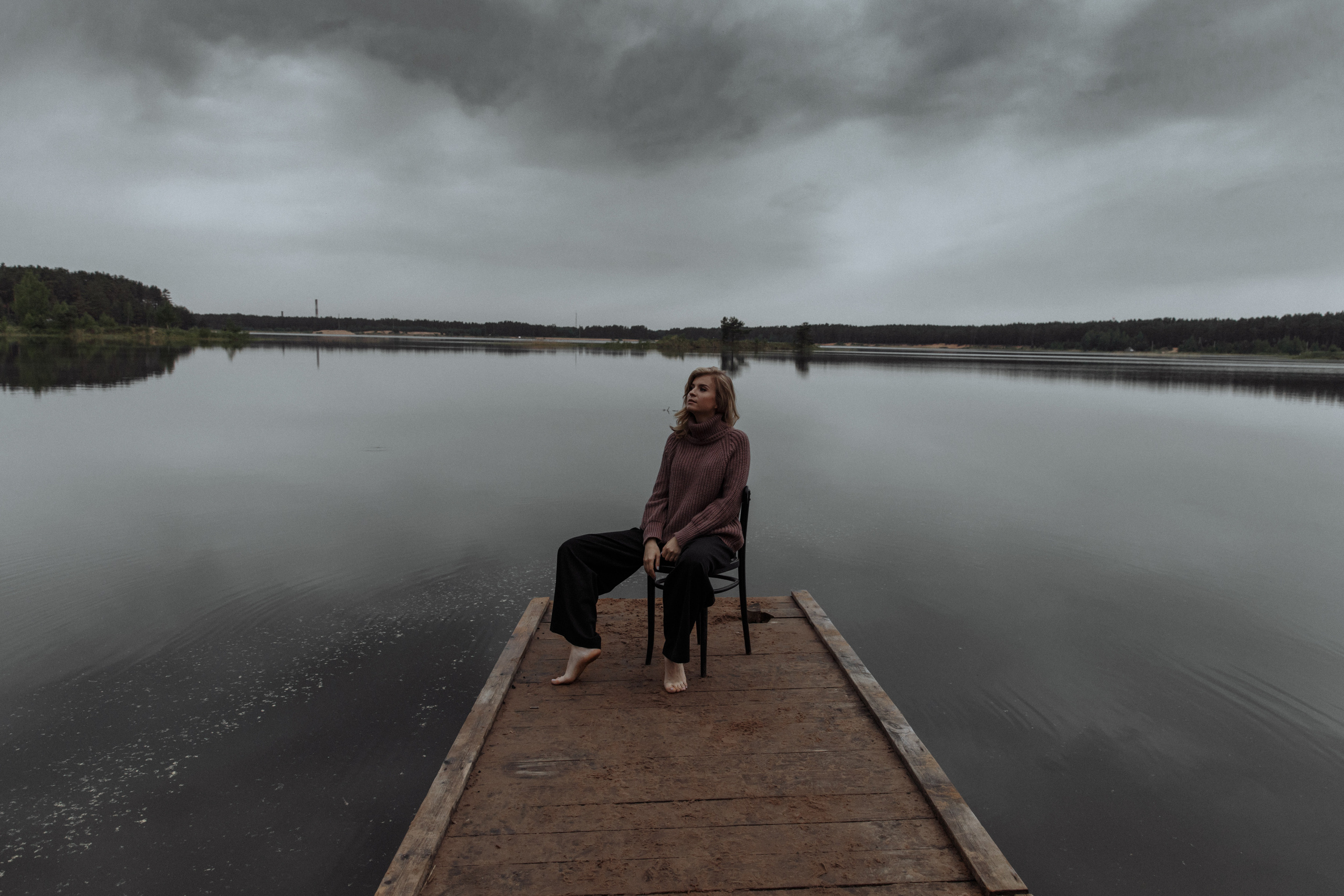 Под дождем. Каплицкая Любовь — фотограф Тверь