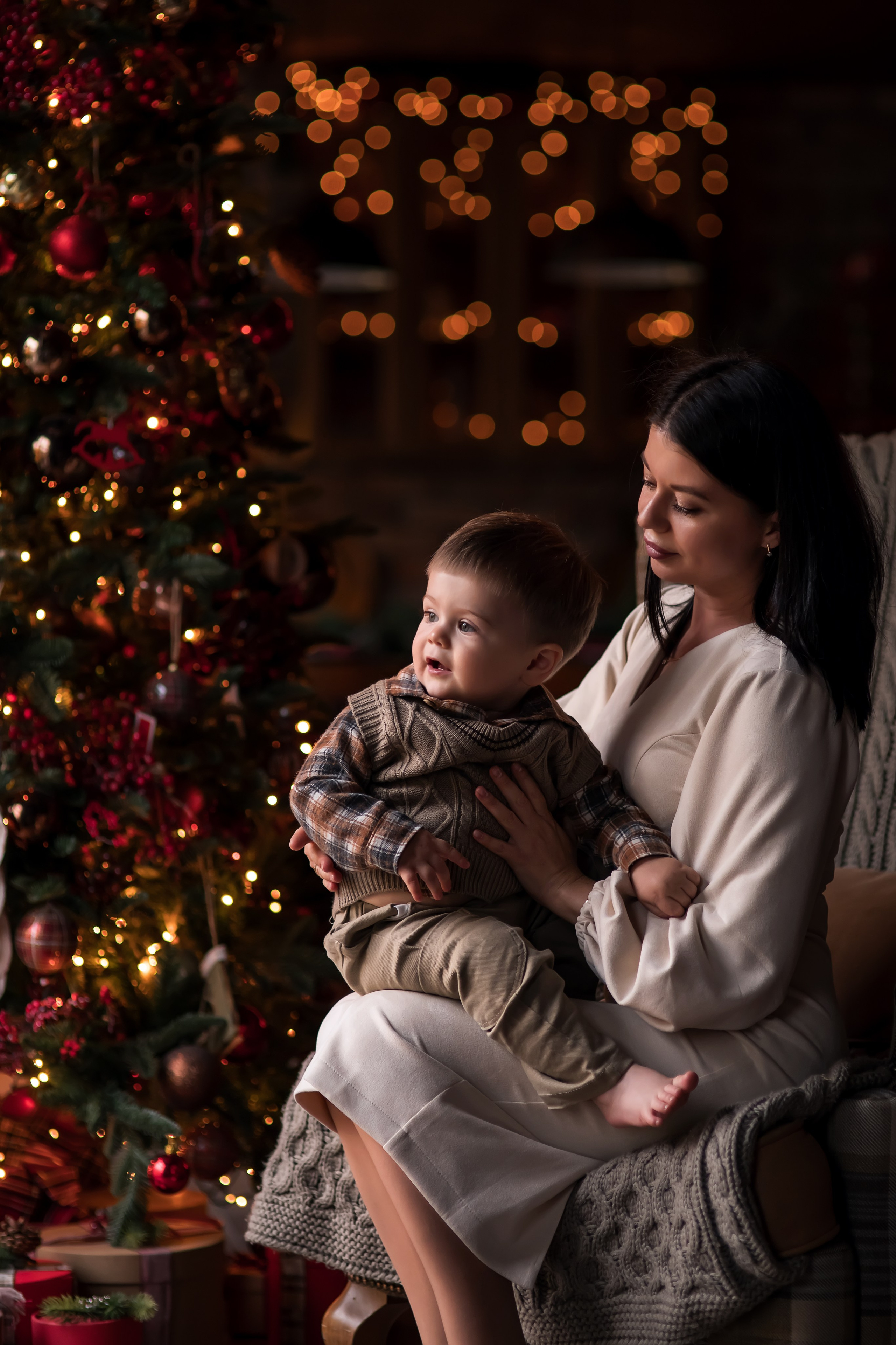 Новогодние фотосесии. Семейный и женский фотограф в Москве Ирина Романова