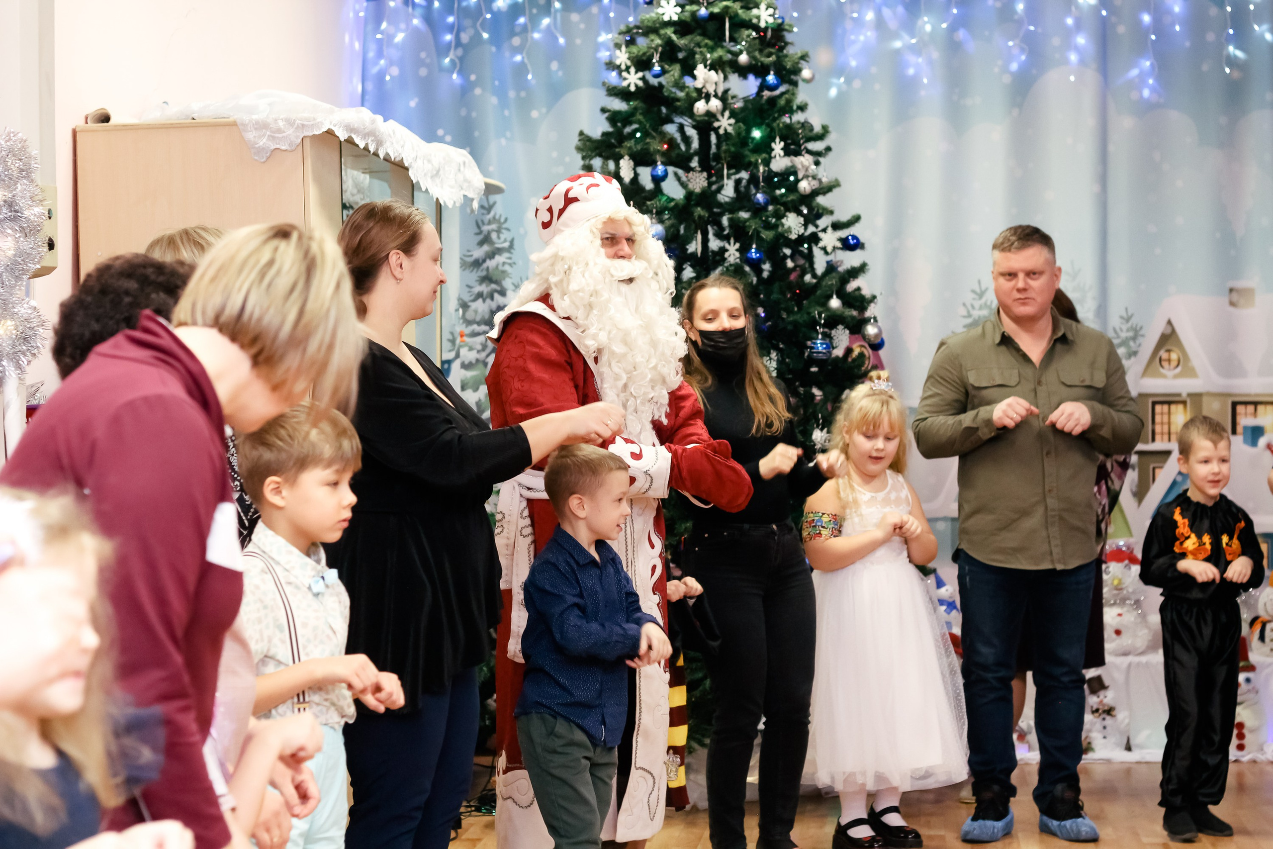 Новогодний утренник. Фотограф Великий Новгород Татьяна Чиглинцева