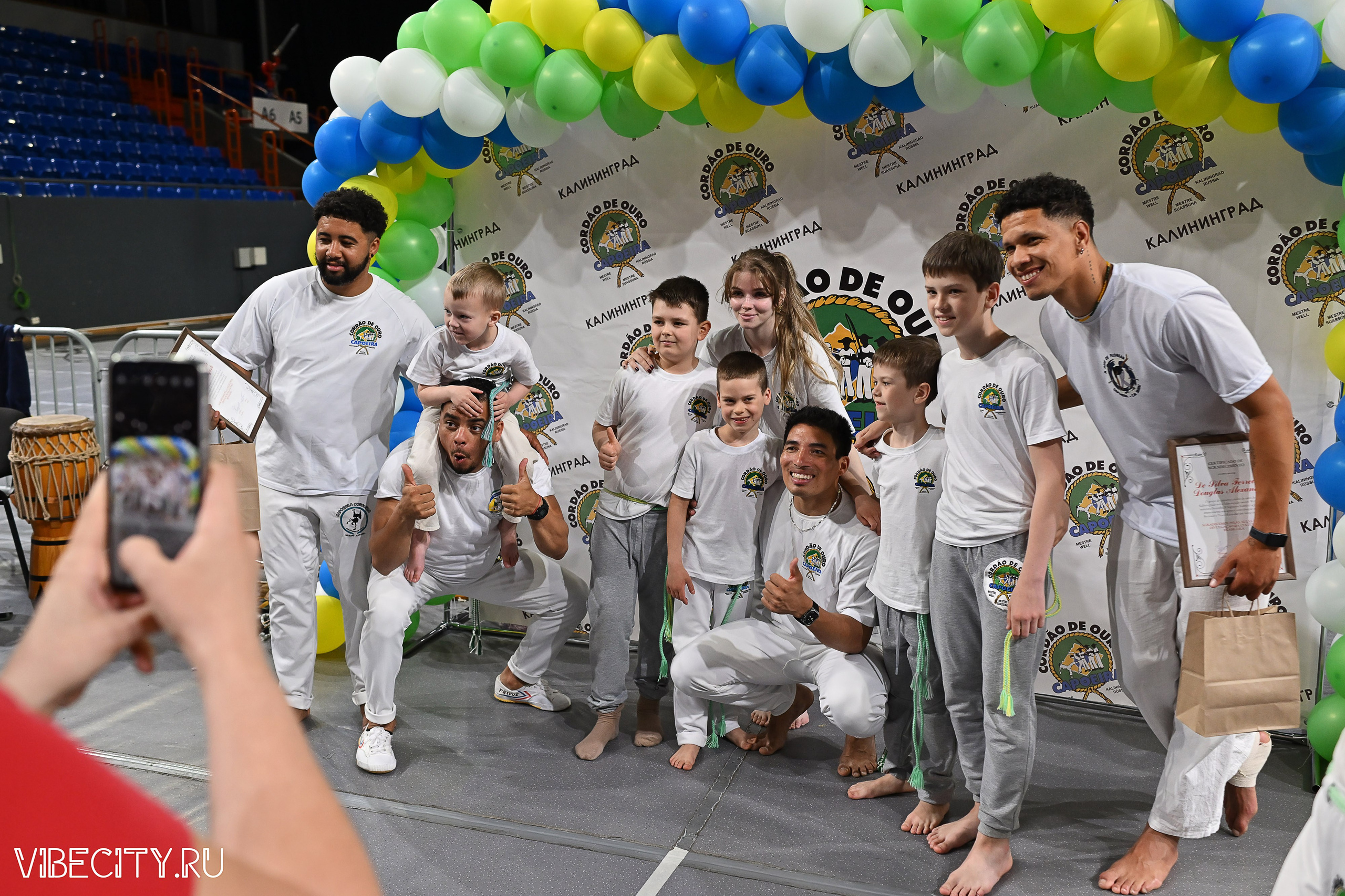 Капоэйра. Вручение поясов. VIBECITY.RU Вайб Сити Ру Фоторепортажи Фотоотчеты Калининград