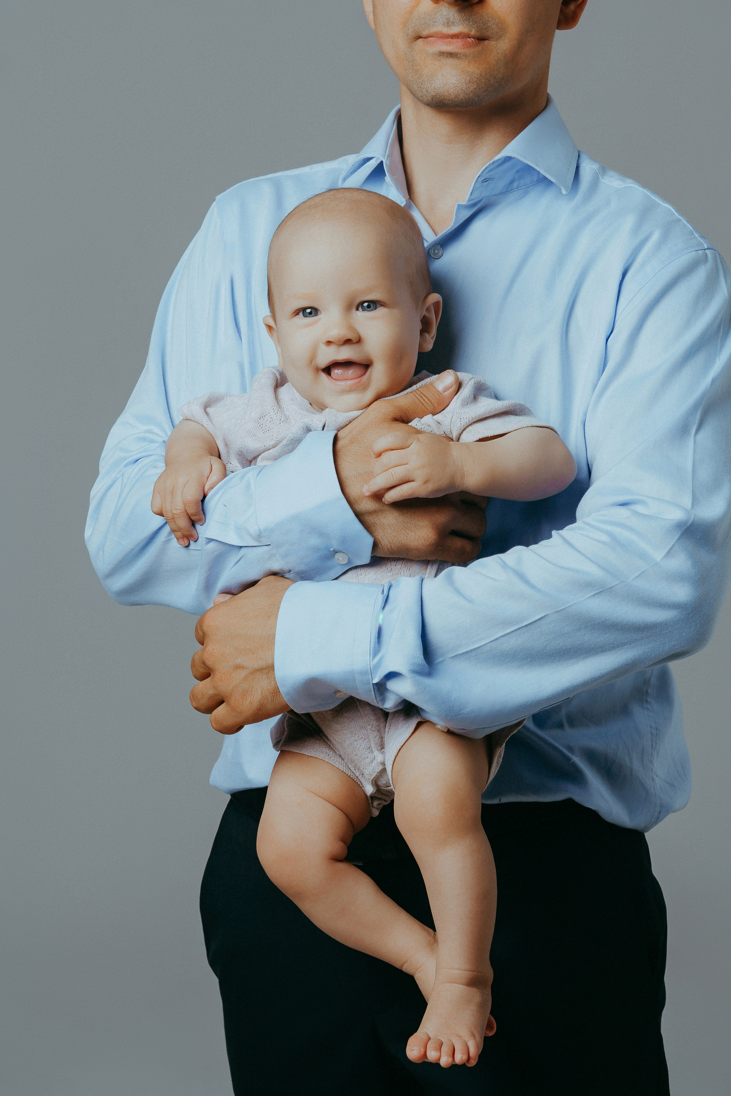 Семейная съёмка в студии. Фотограф Алексей Кутырёв