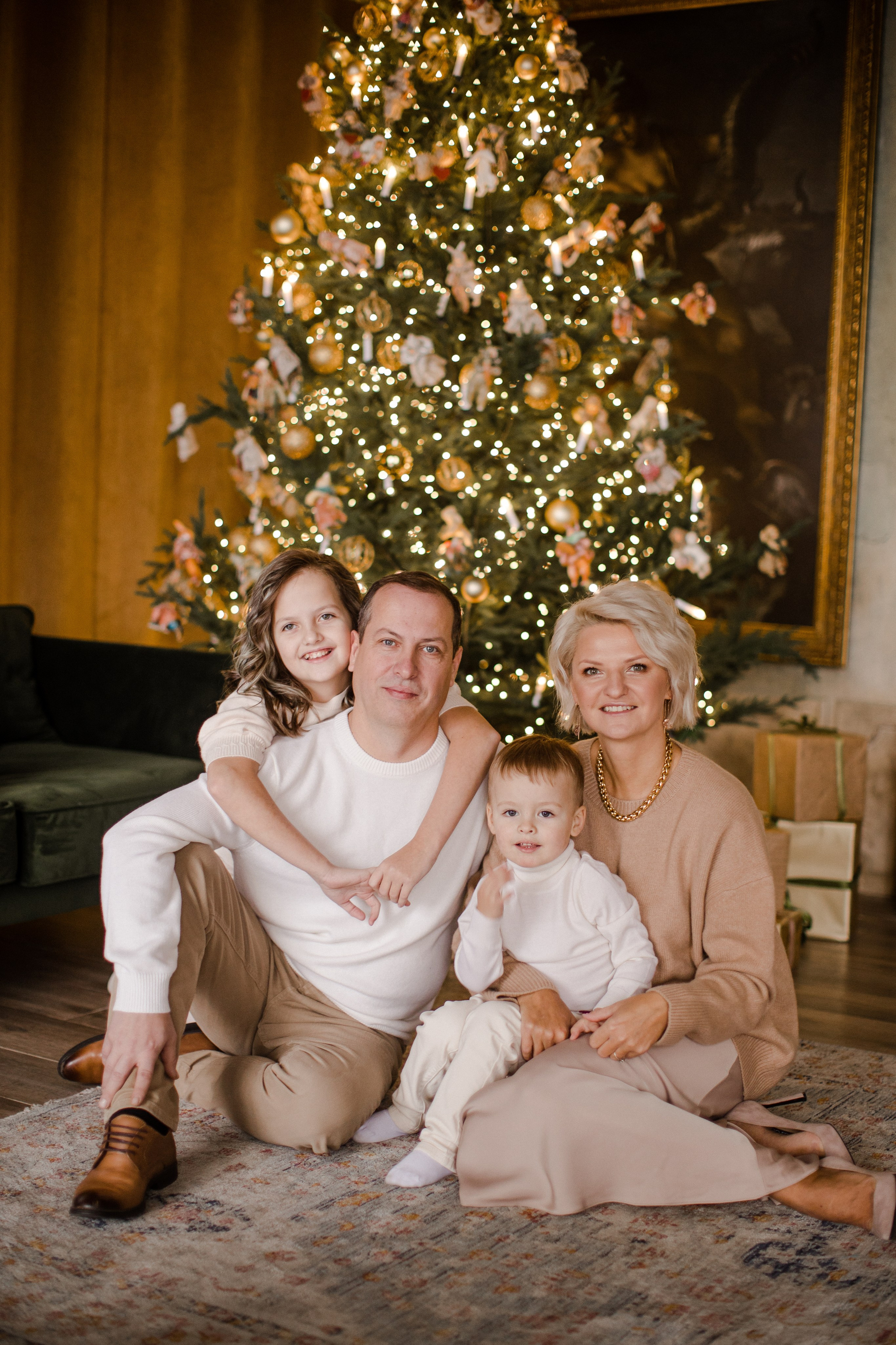 Яна с семьей. Семейный и детский фотограф в Москве Кузьмина Мария