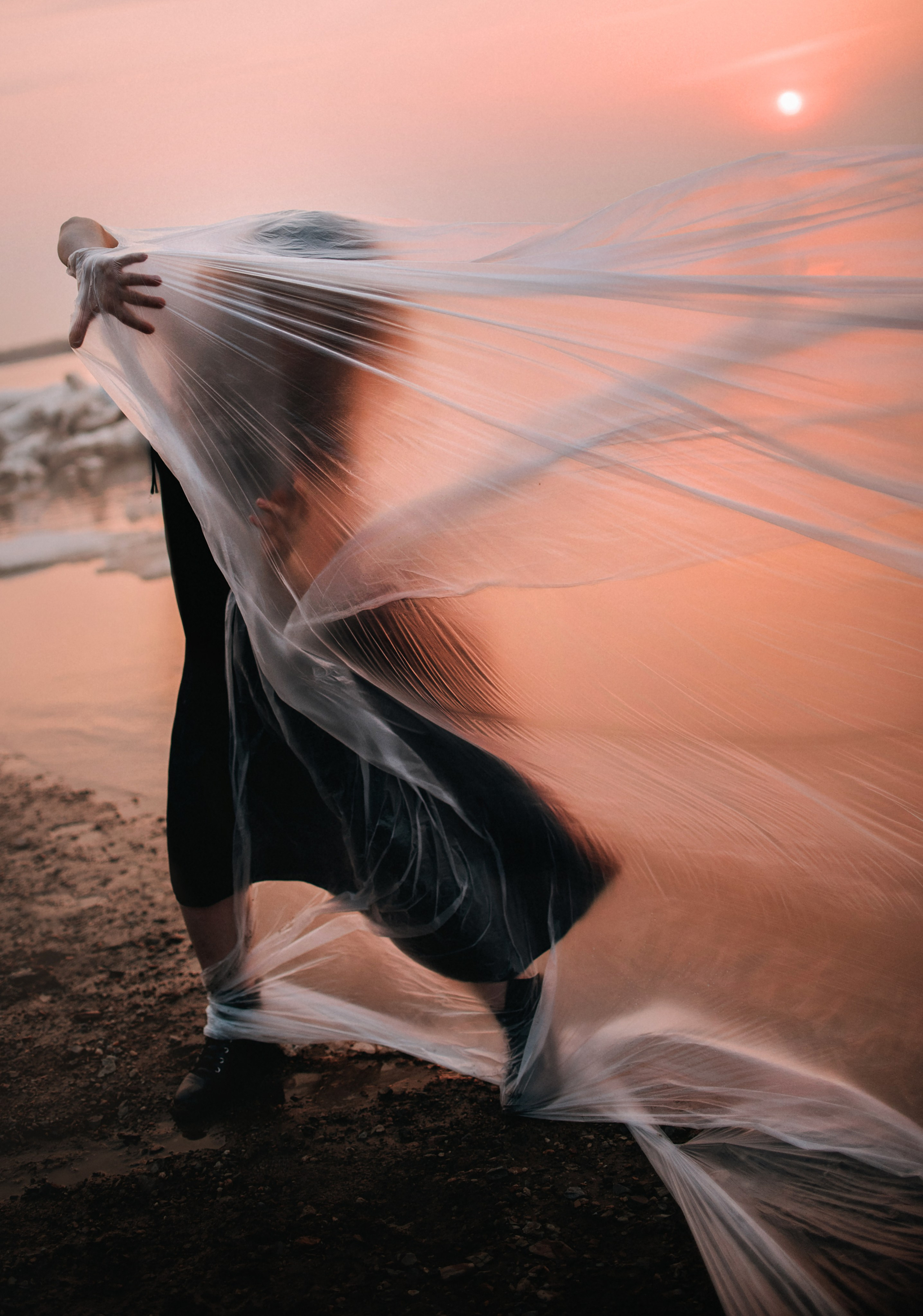 Прогулка: Ира и Гром весной. Портфолио