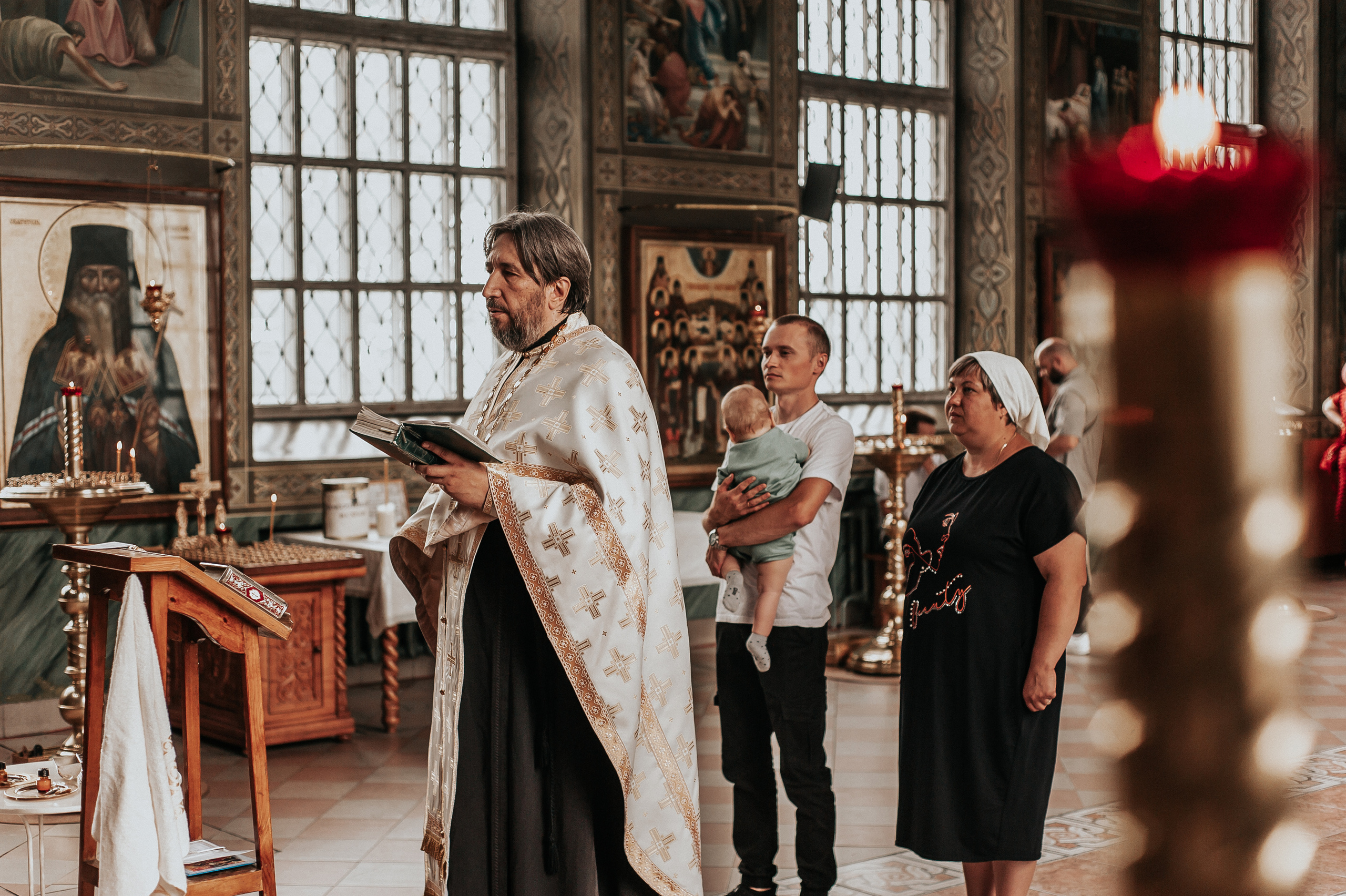 Крещение Артема. Свадебный и семейный фотограф в Ростове-на-Дону Алина Астахова