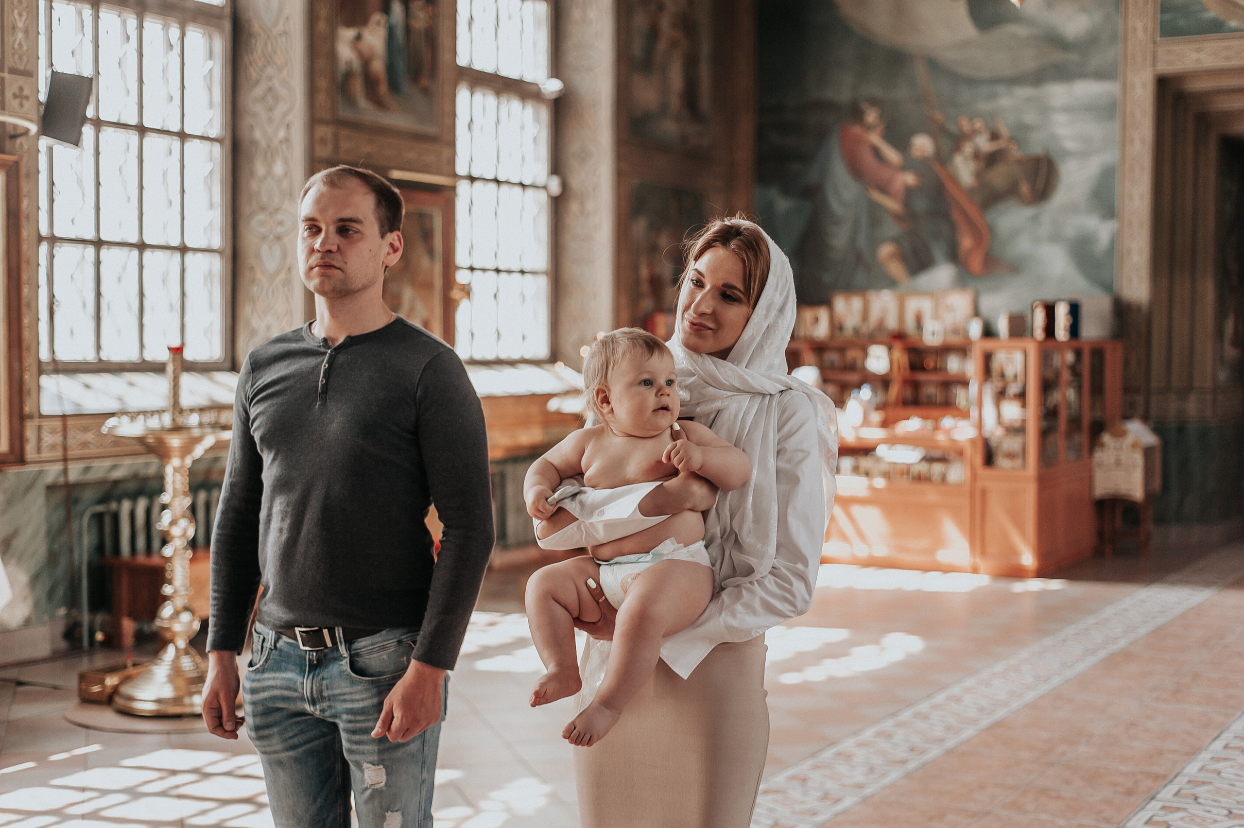 Крещение Авроры. Свадебный и семейный фотограф в Ростове-на-Дону Алина Астахова