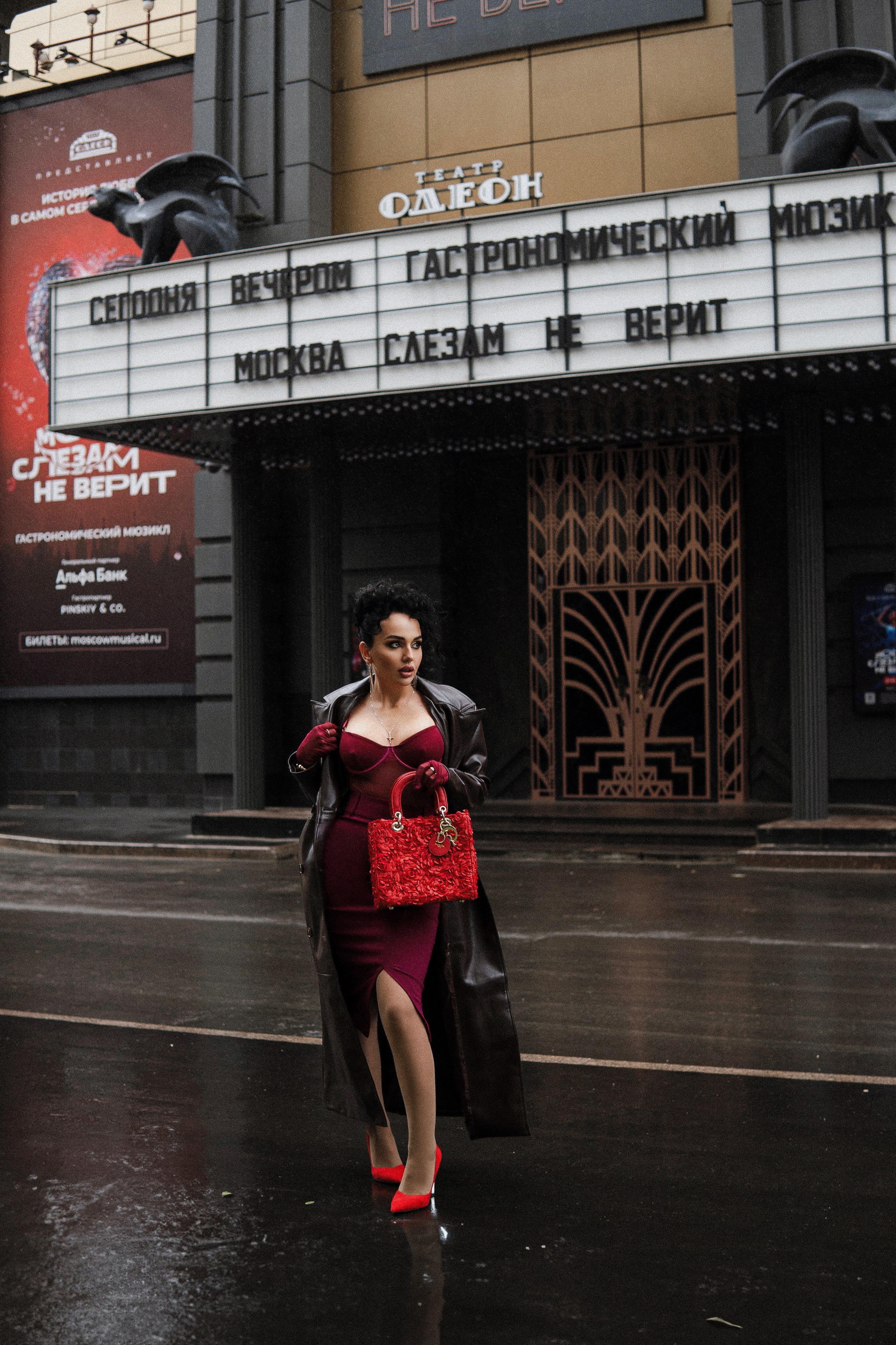 Ретро съемка — модель Алена. Фотограф Москва и Видеограф Москва