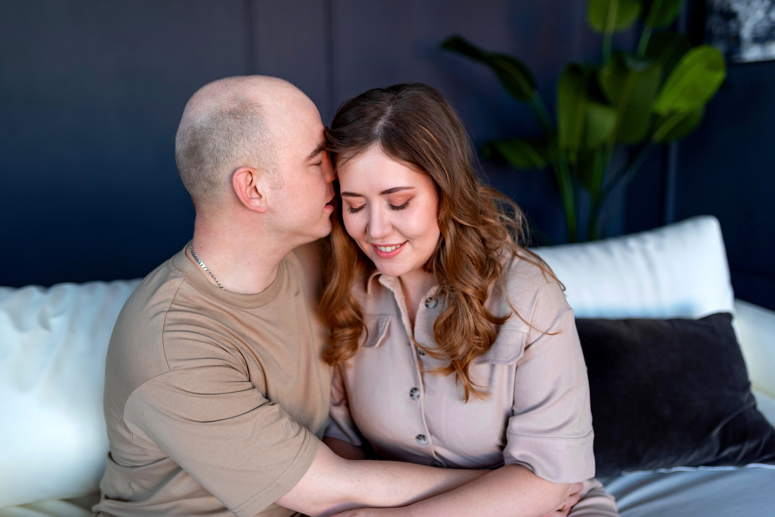 Семейная фотосессия в студии. Фотограф Юлия Кондратьева