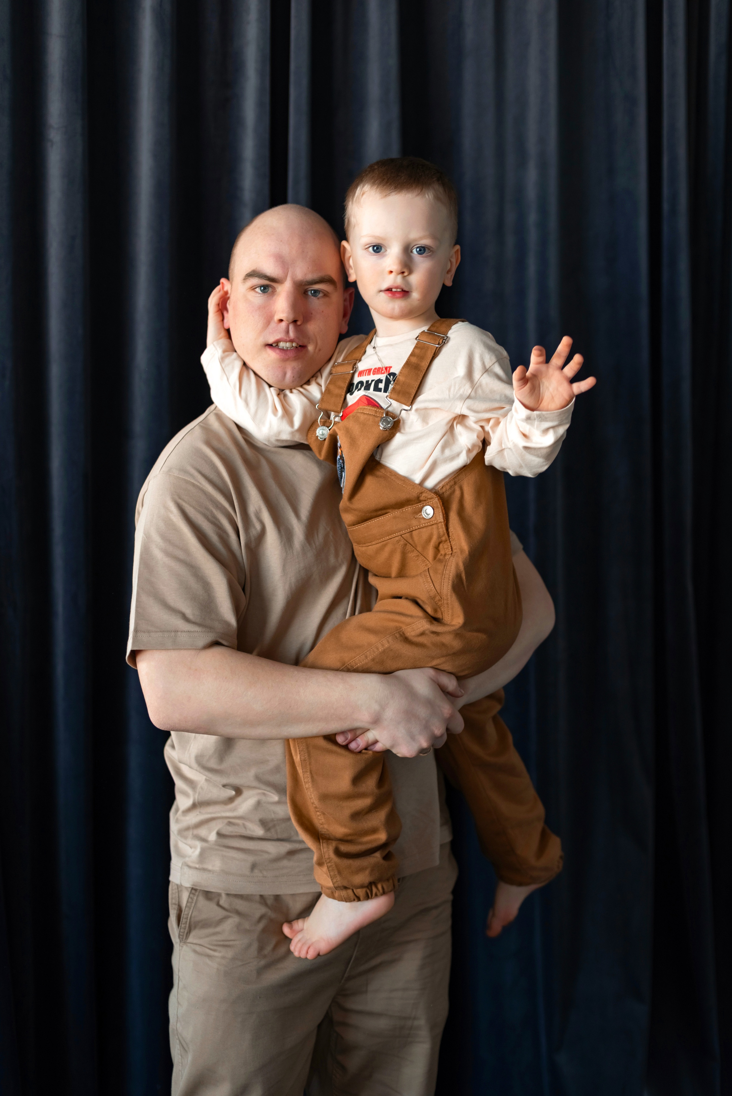 Семейная фотосессия в студии. Фотограф Юлия Кондратьева