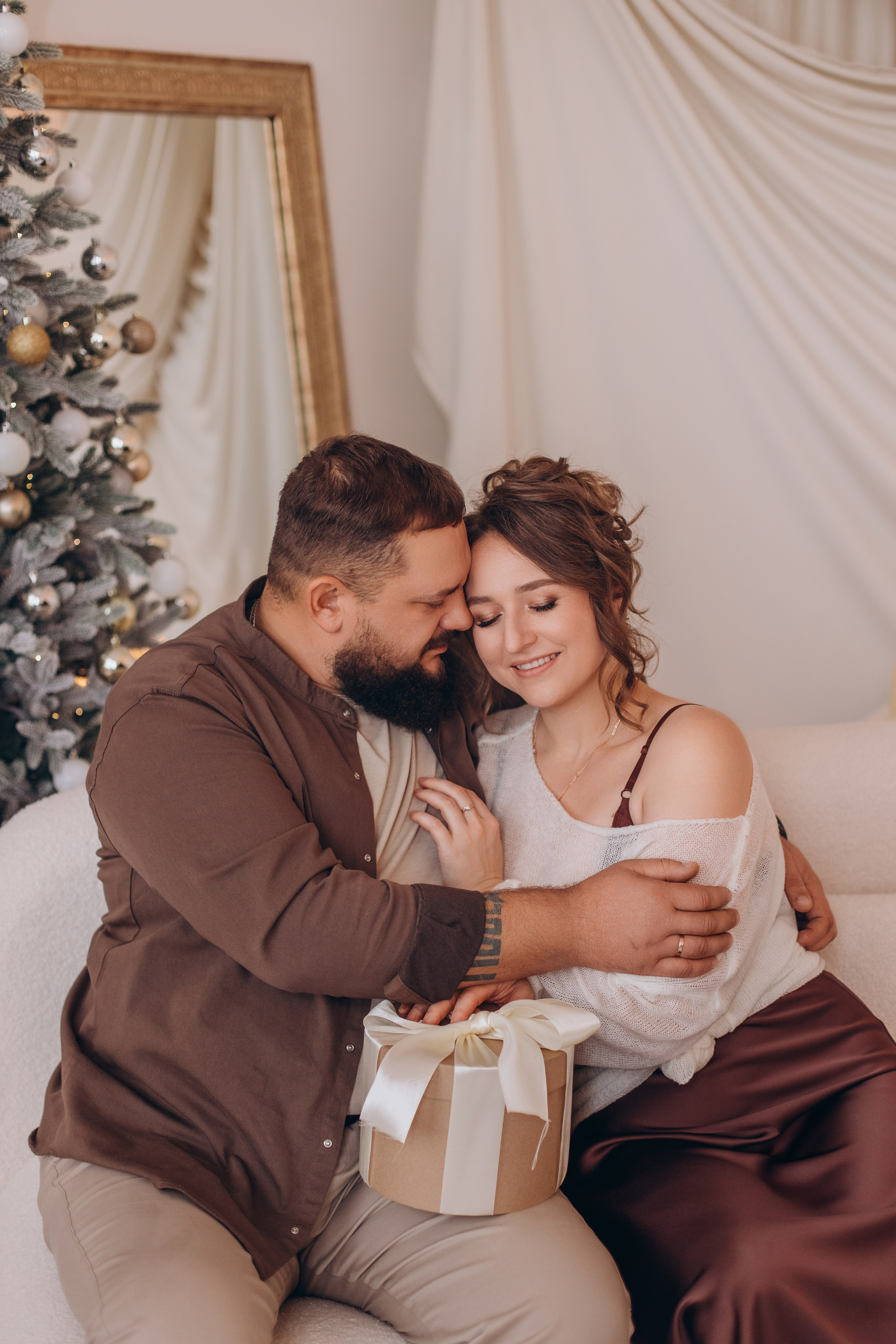 Новогодняя история для семьи Тищенко. Валентина Удалая — семейный и портретный фотограф в Брянске