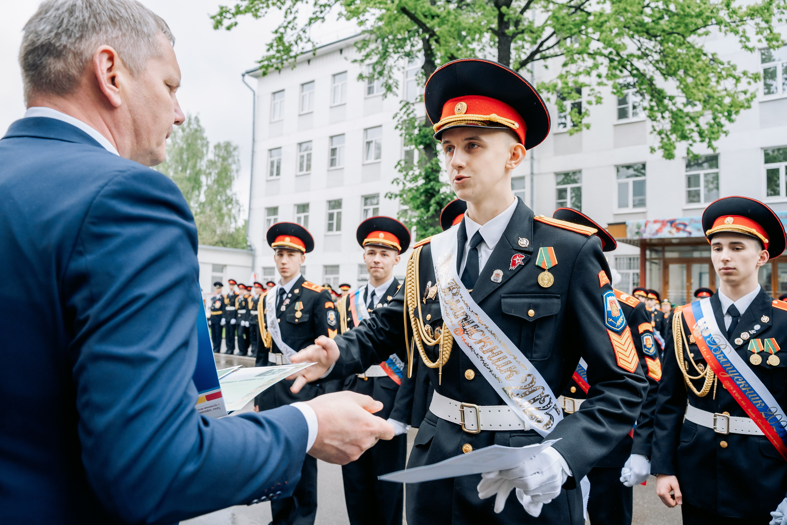Кадеты Последний звонок. Фотограф Казакова Анастасия