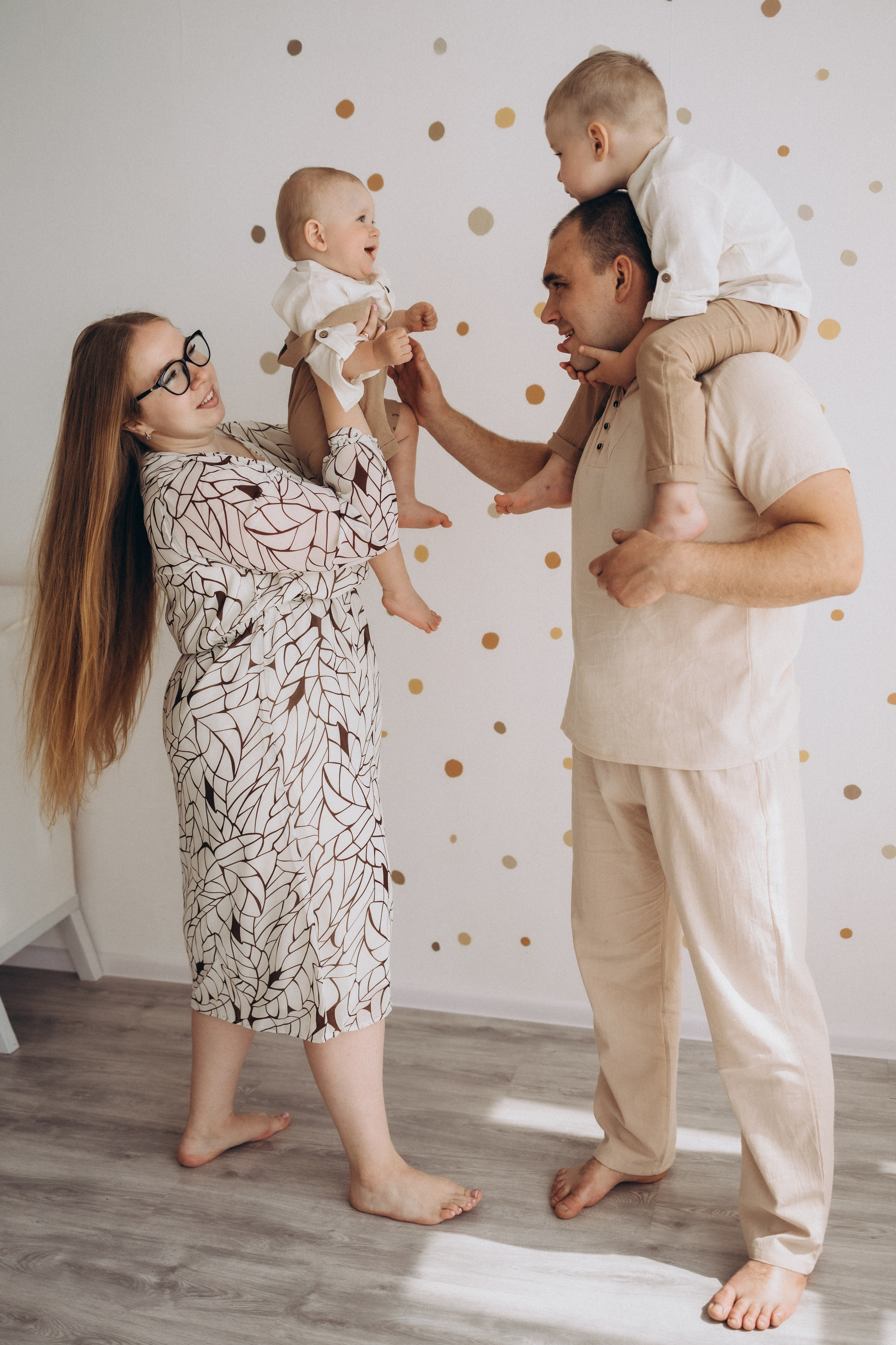 Никита, Любовь, Тимофей, Михаил. Фотограф Нижний Новгород