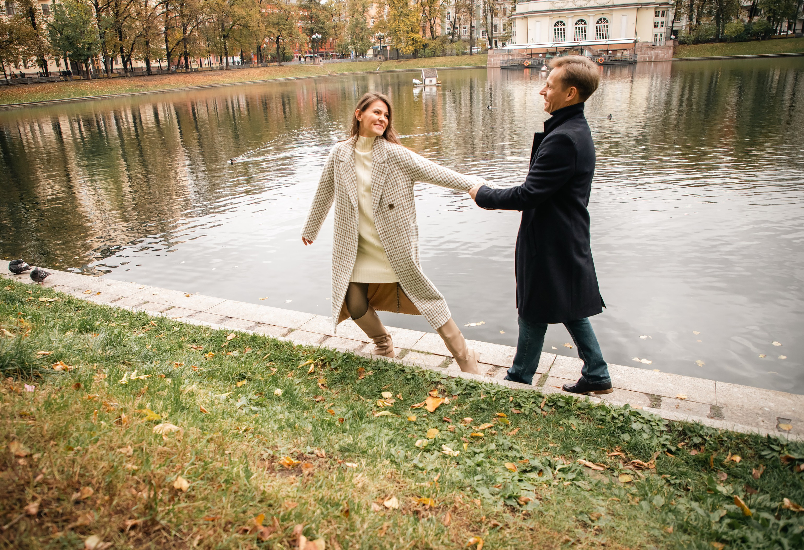 Осенняя прогулка на Патриарших