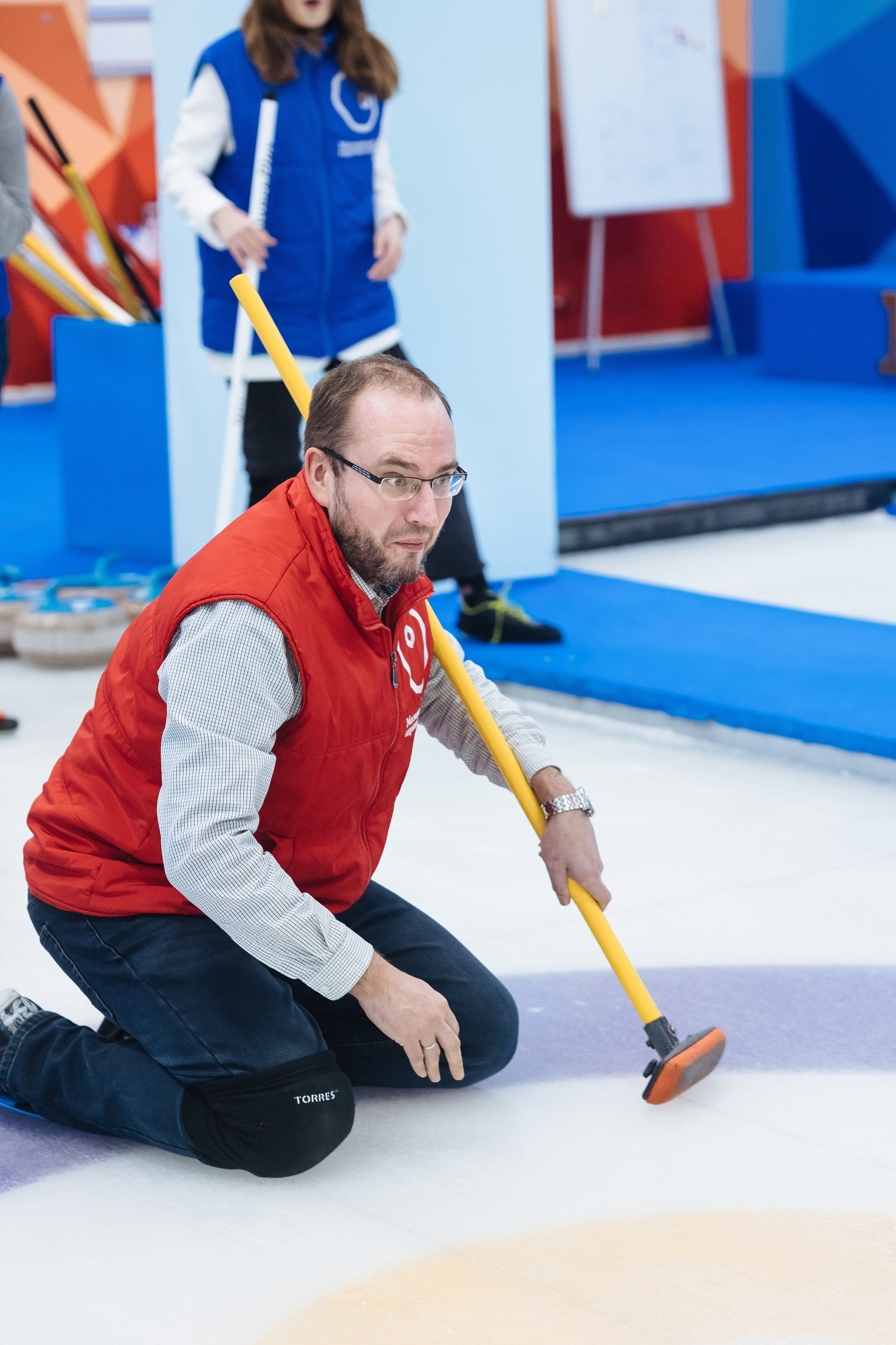 Корпоратив в кёрлинге. Свадебный и семейный фотограф Екатерина Иванова