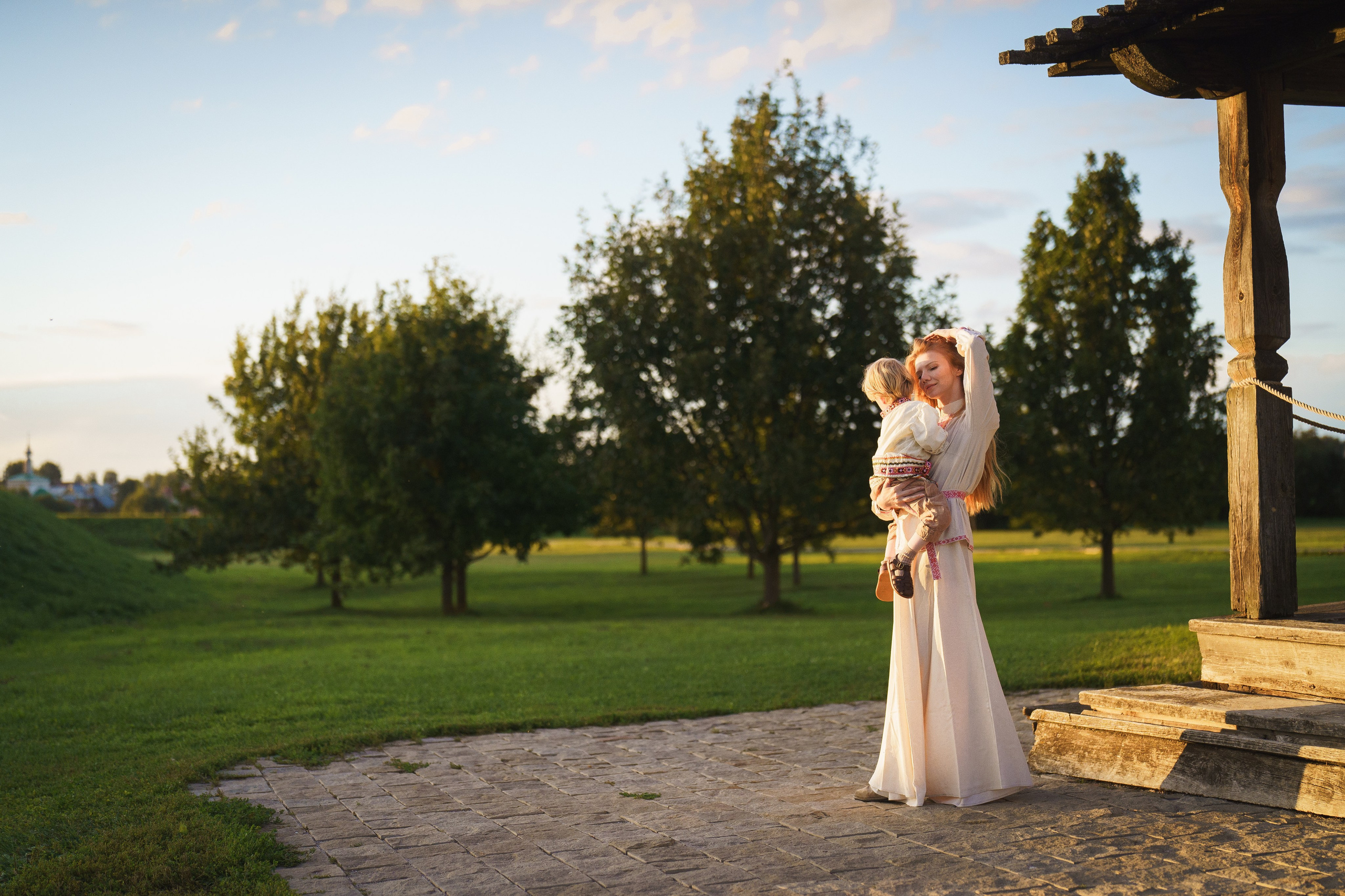 Мироша с мамой Тоней. Суздаль. Семейный и детский фотограф в Сергиев Посаде, Хотьково Якимчук Любовь