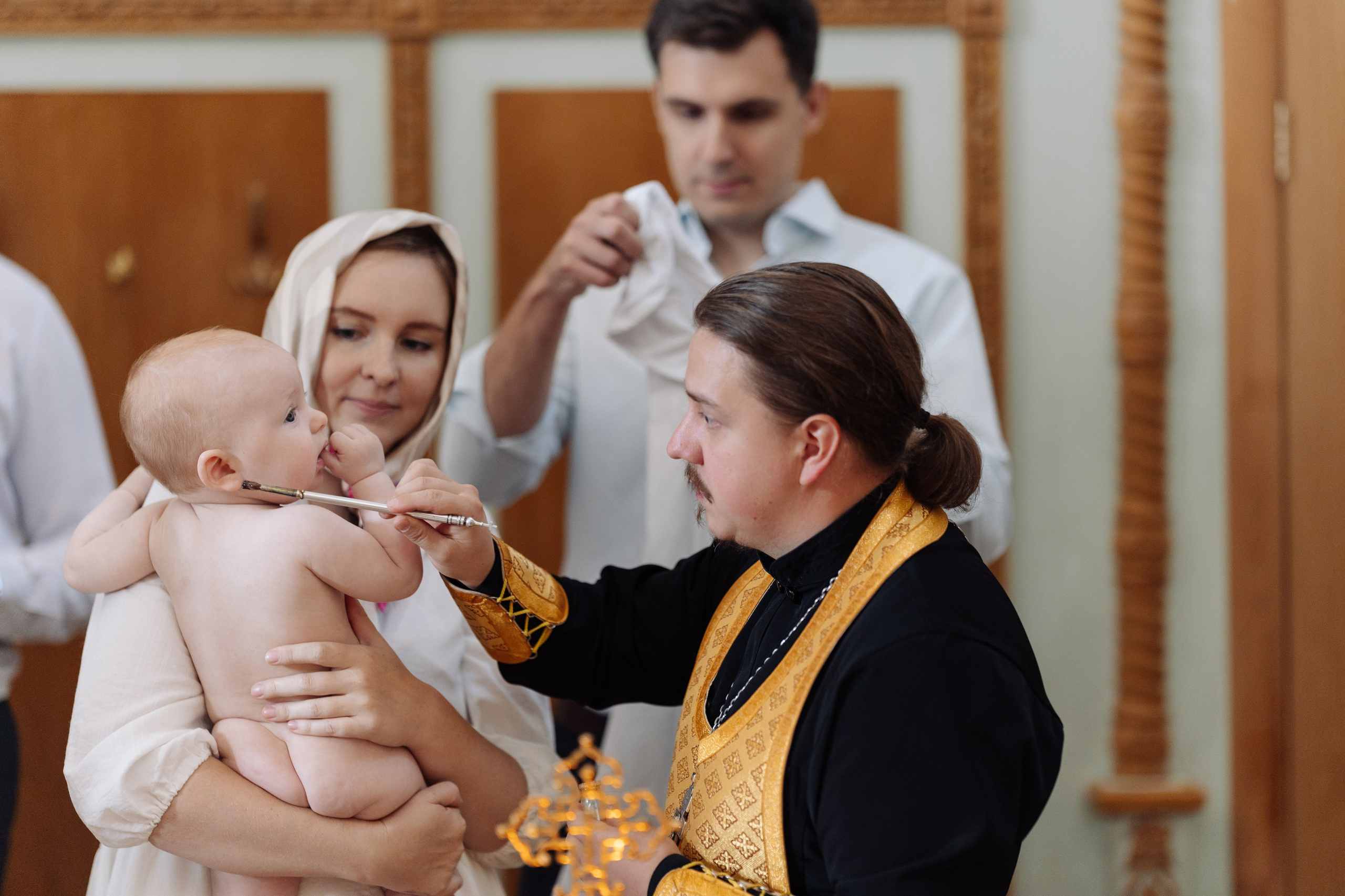 Таинство крещения. Свадебный и семейный фотограф Ксения Ржевская (Митрохина)
