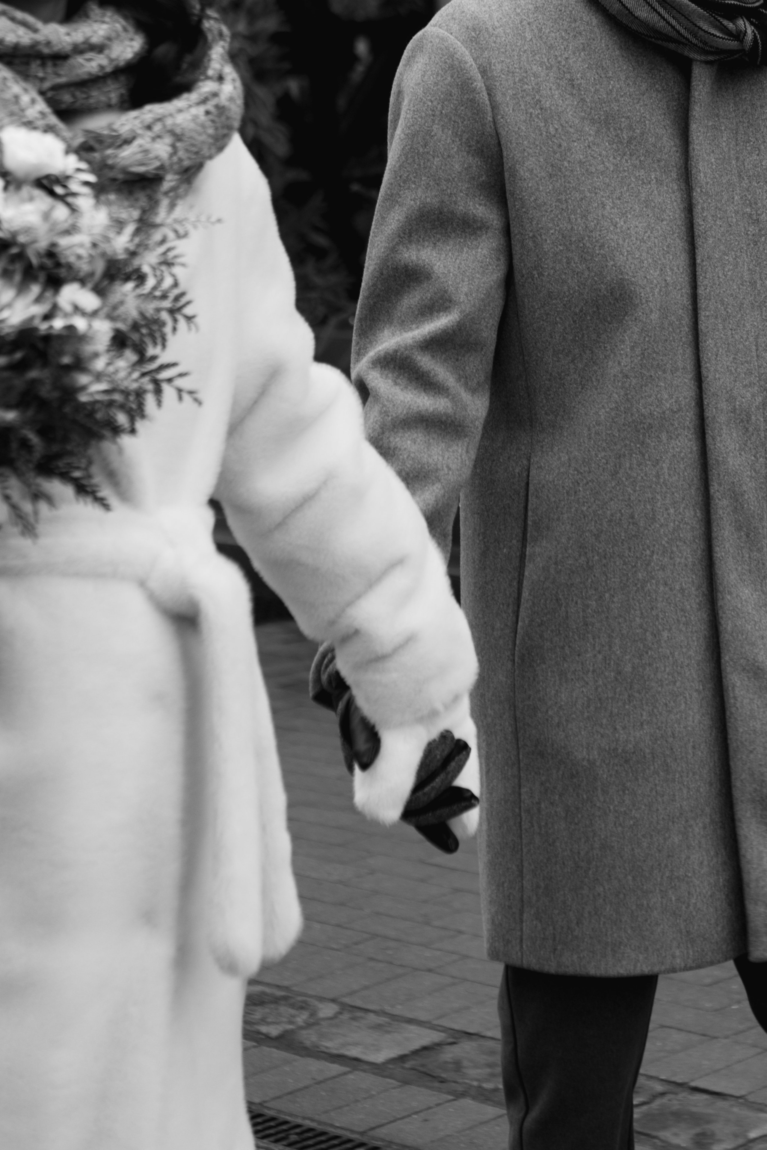 Свадебная фотосессия зимой. Свадебный фотограф Калининград