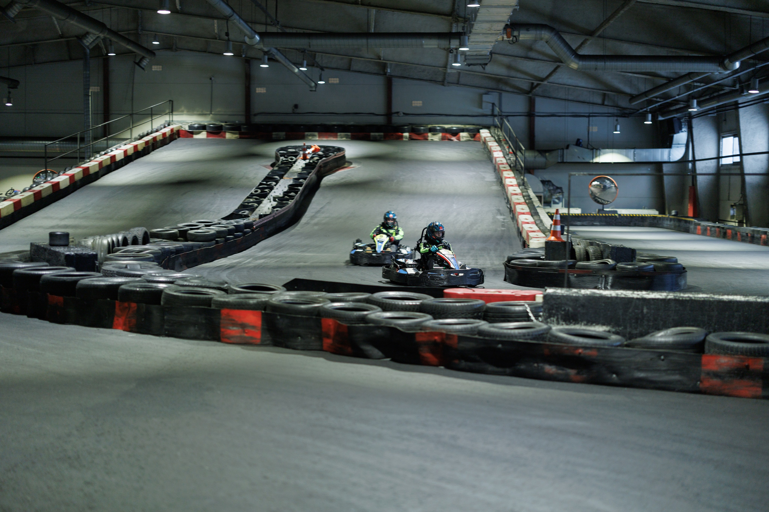 Turba karting hall — корпоративные соревнования. Контент для бизнеса в Екатеринбурге Полдень Медиа